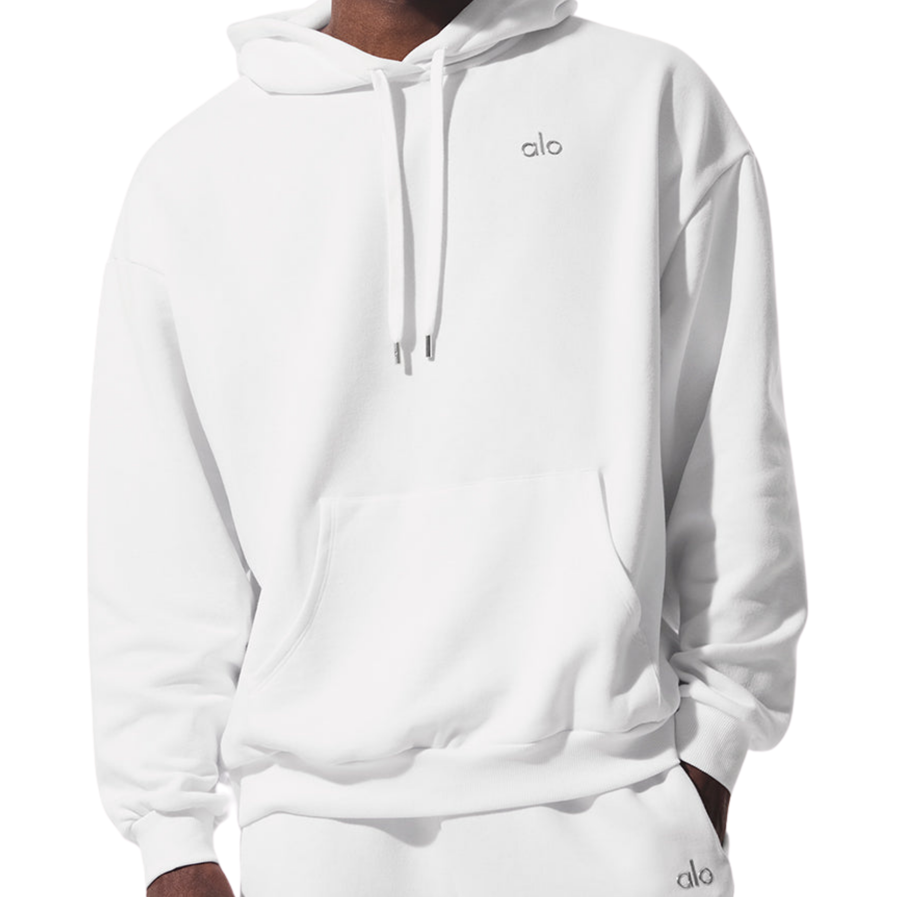 Alo Men Accolade Hoodie - White