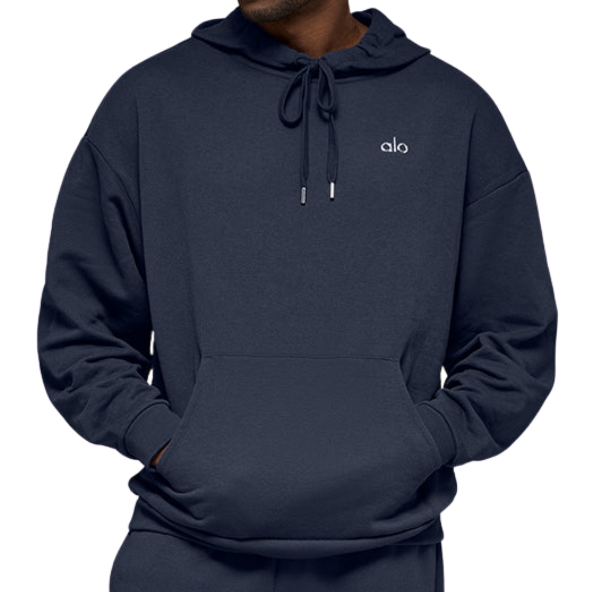 Alo Men Accolade Hoodie - Navy