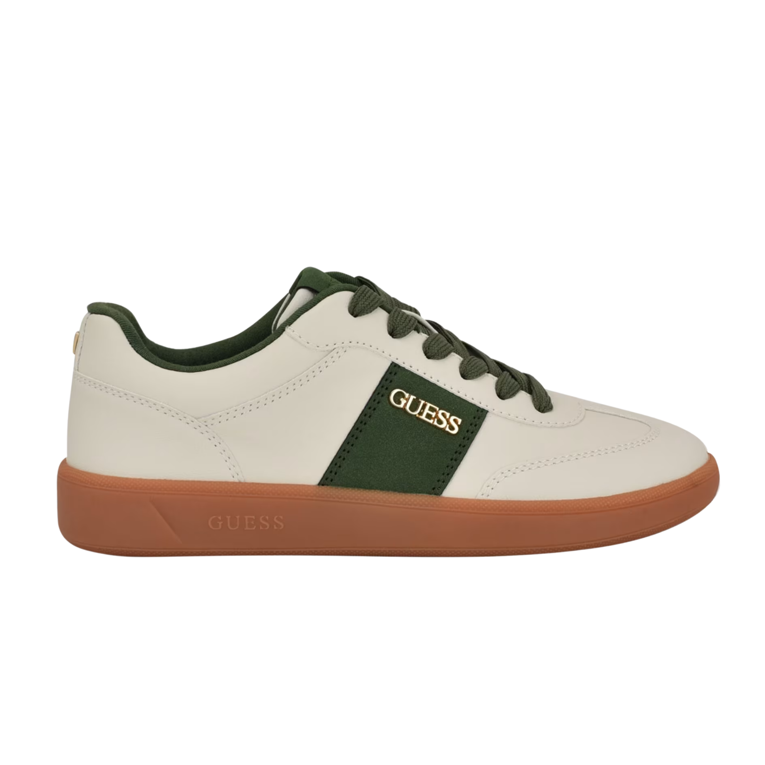 Guess Women Pelara Striped Low-Top - Green
