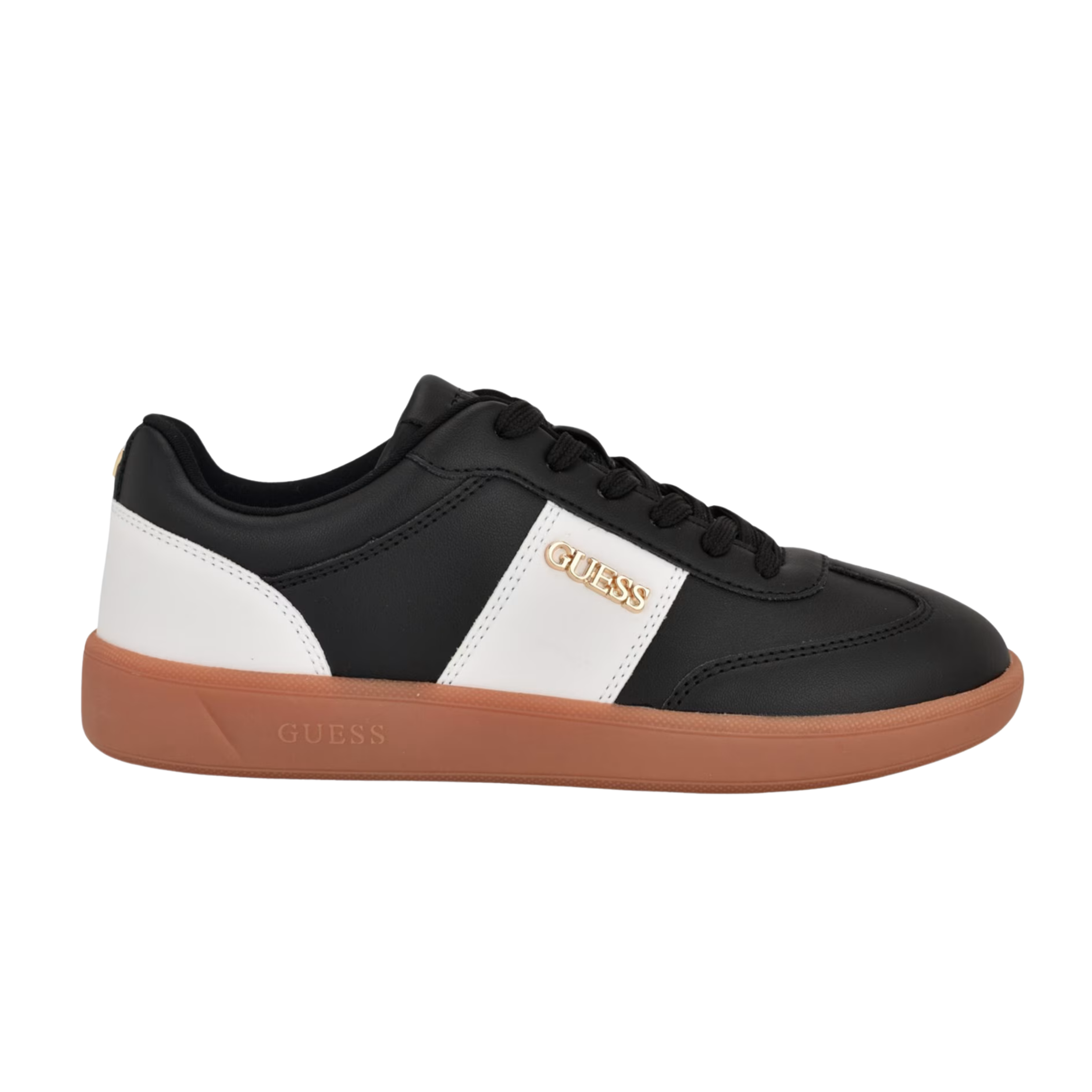 Guess Women Pelara Striped Low-Top - Black White