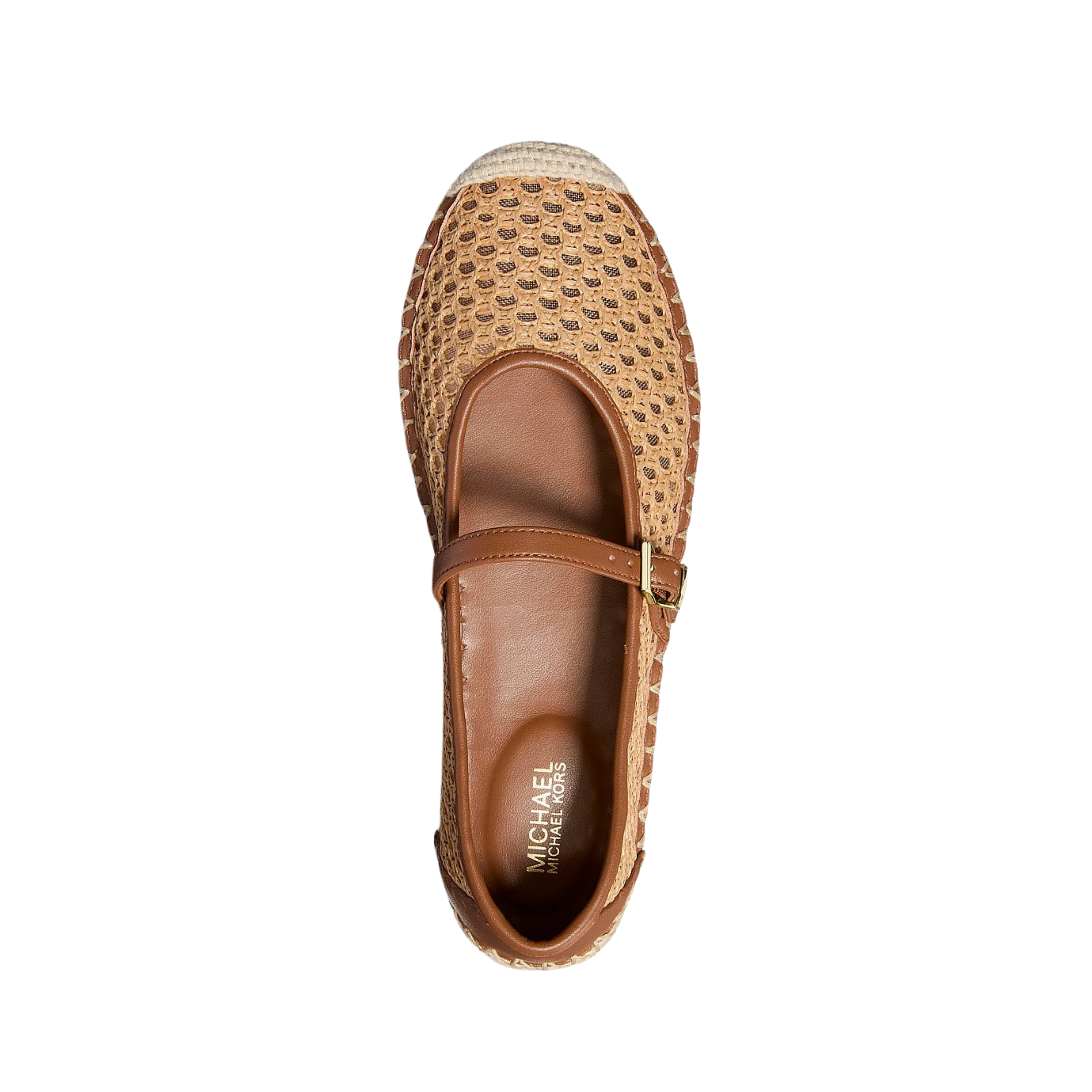 Michael Kors Women Belina Signature Logo Platform Espadrille - Luggage