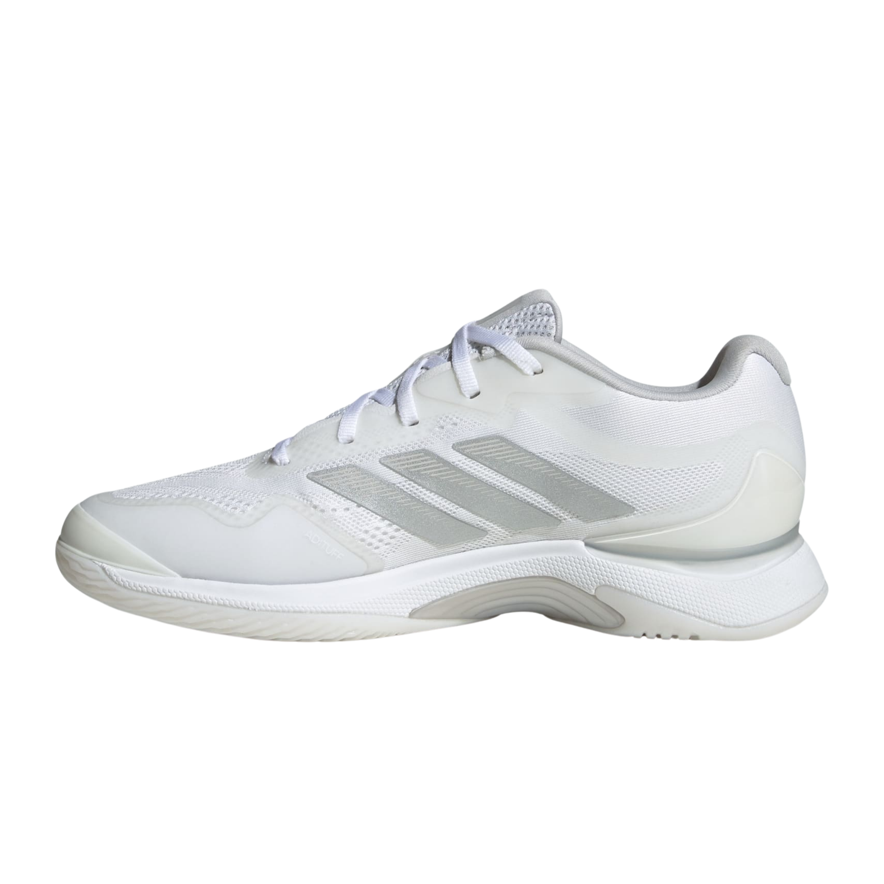Adidas Women Avacourt 3 Tennis - Cloud White Silver Metallic Dash Grey