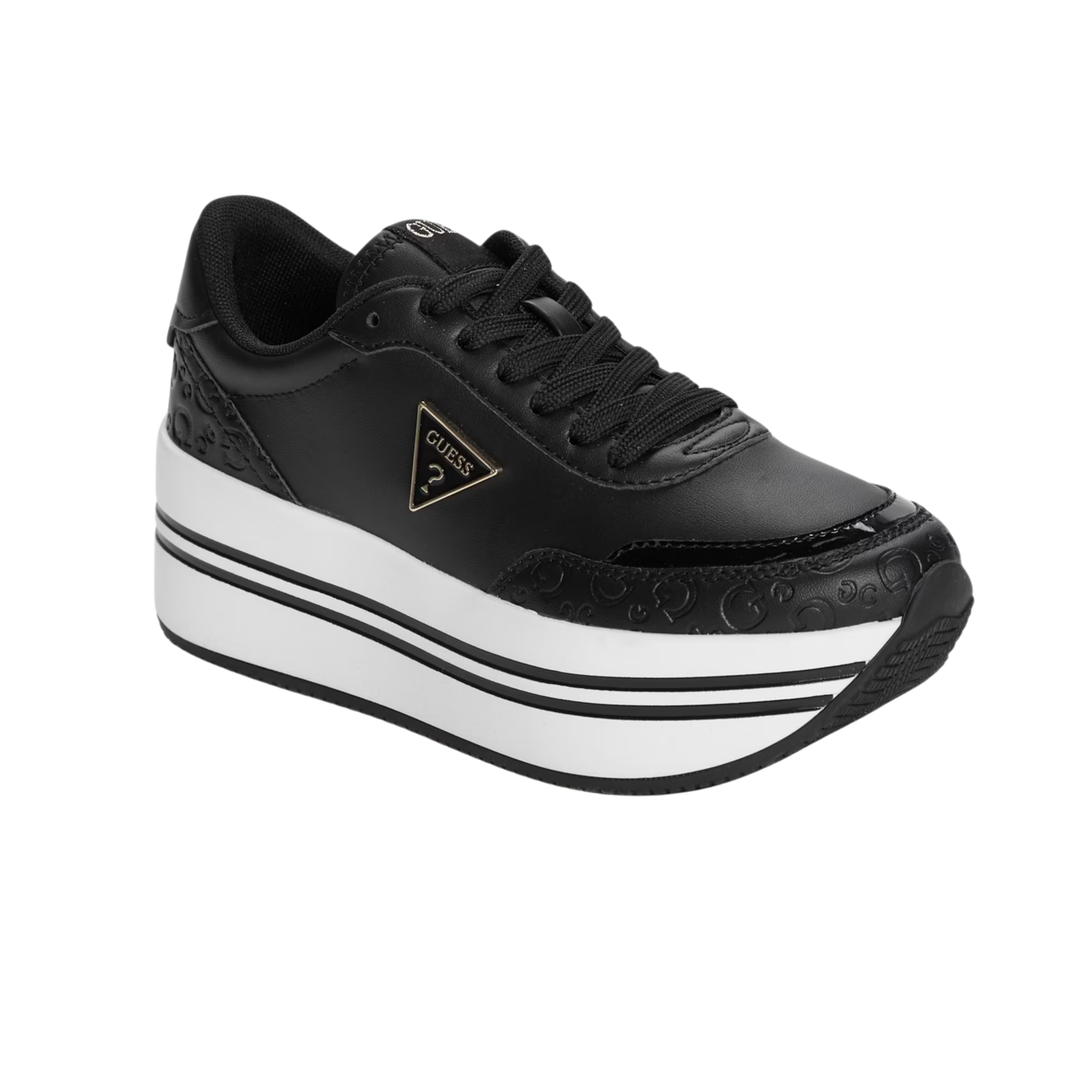 Guess Women Carsons Chunky Platform - Black