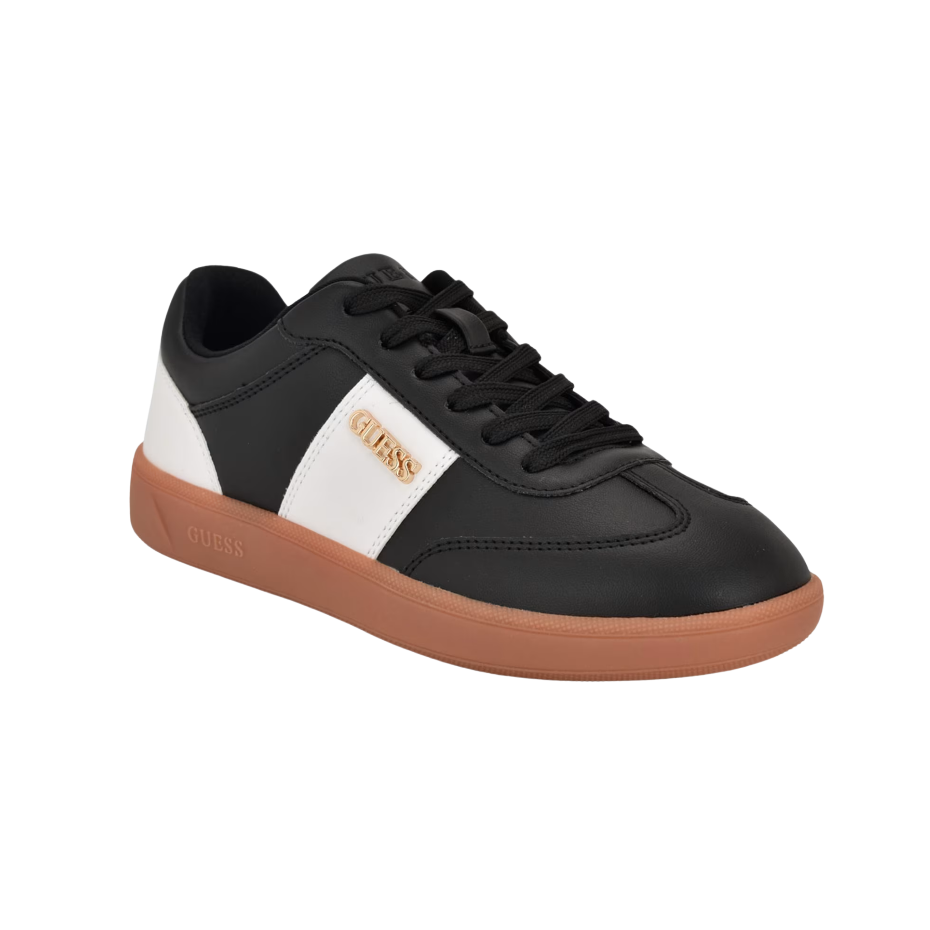 Guess Women Pelara Striped Low-Top - Black White