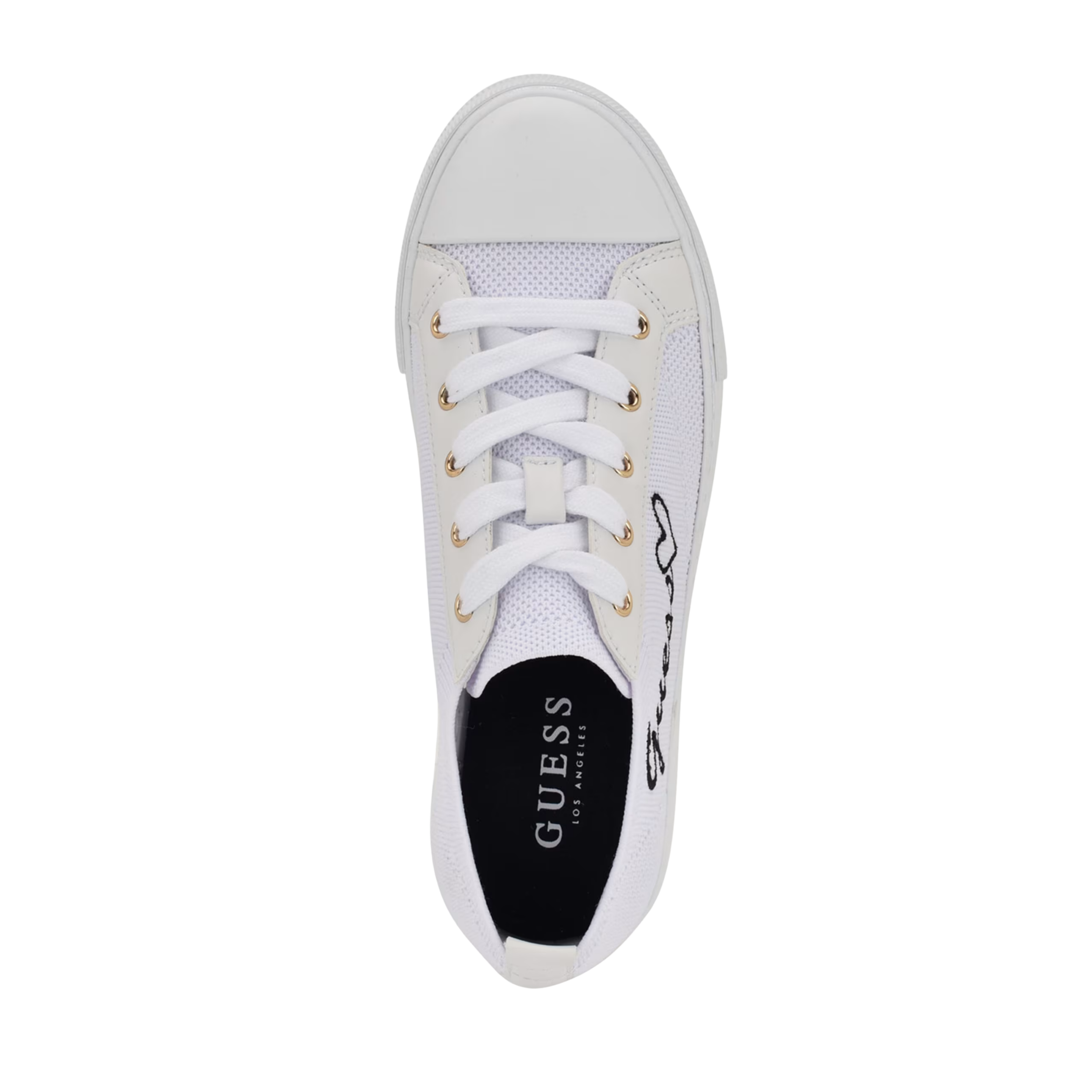 Guess Women Laidie Knit Low-Top - White