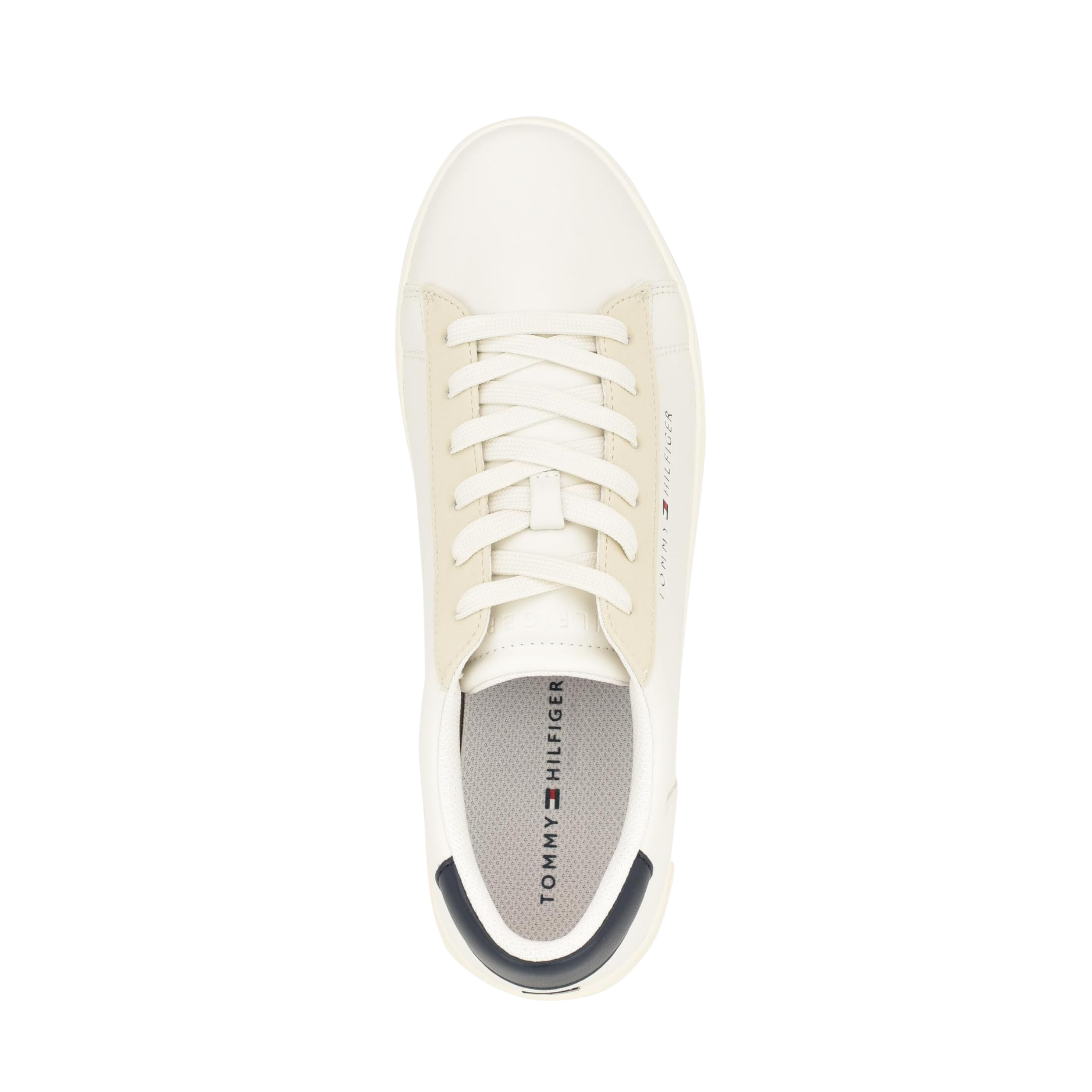 Tommy Hilfiger Men Ribby - Beige Navy Blue