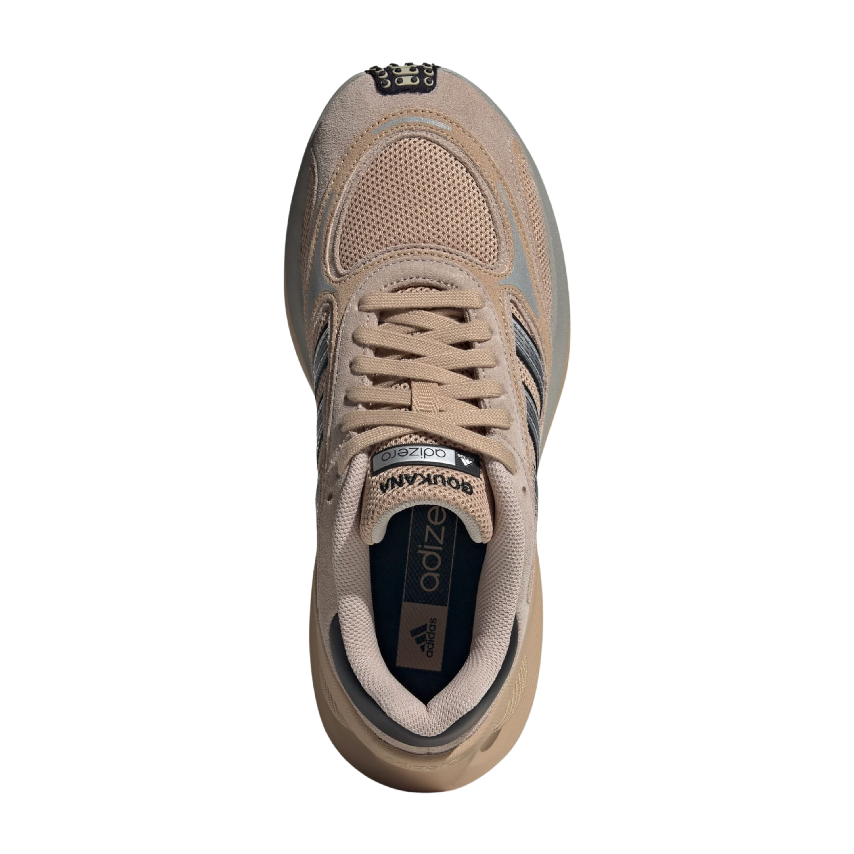 Adidas Women Adizero Goukana - Warm Sandstone Silver Metallic Wonder Taupe
