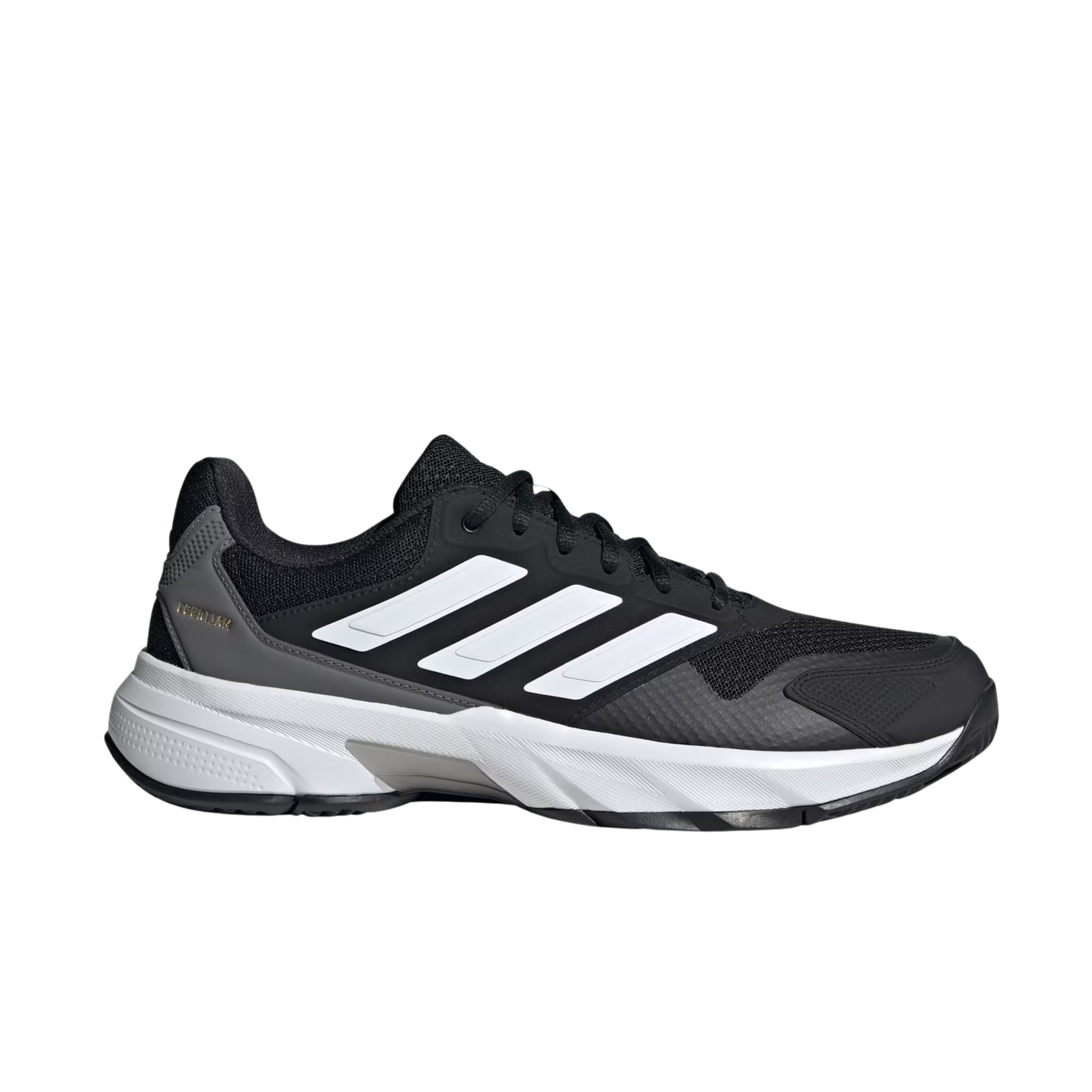 Adidas Men CourtJam Control 3 Tennis - Core Black Cloud White