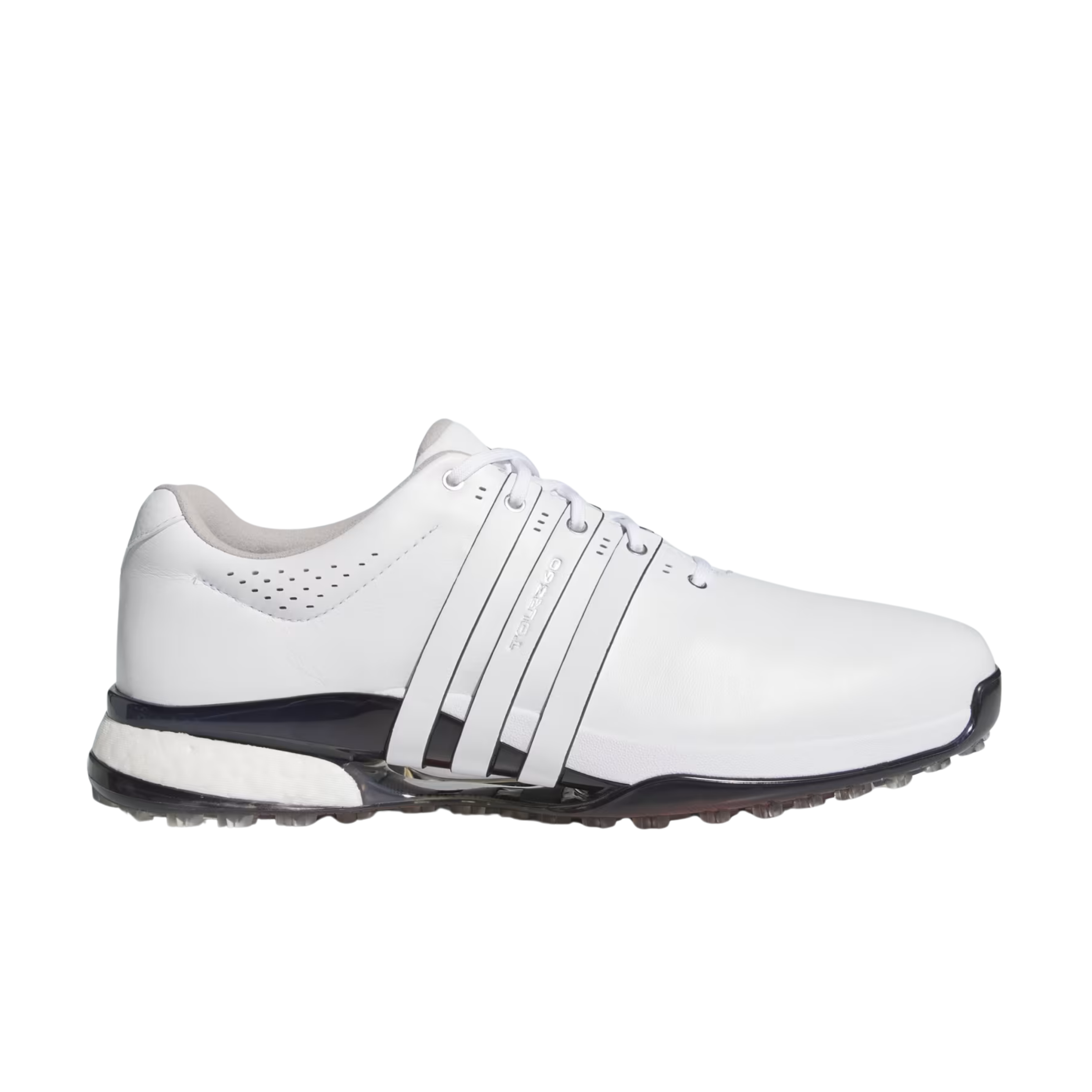 Adidas Men Tour360 25 Spikeles Golf - Cloud White Collegiate Navy