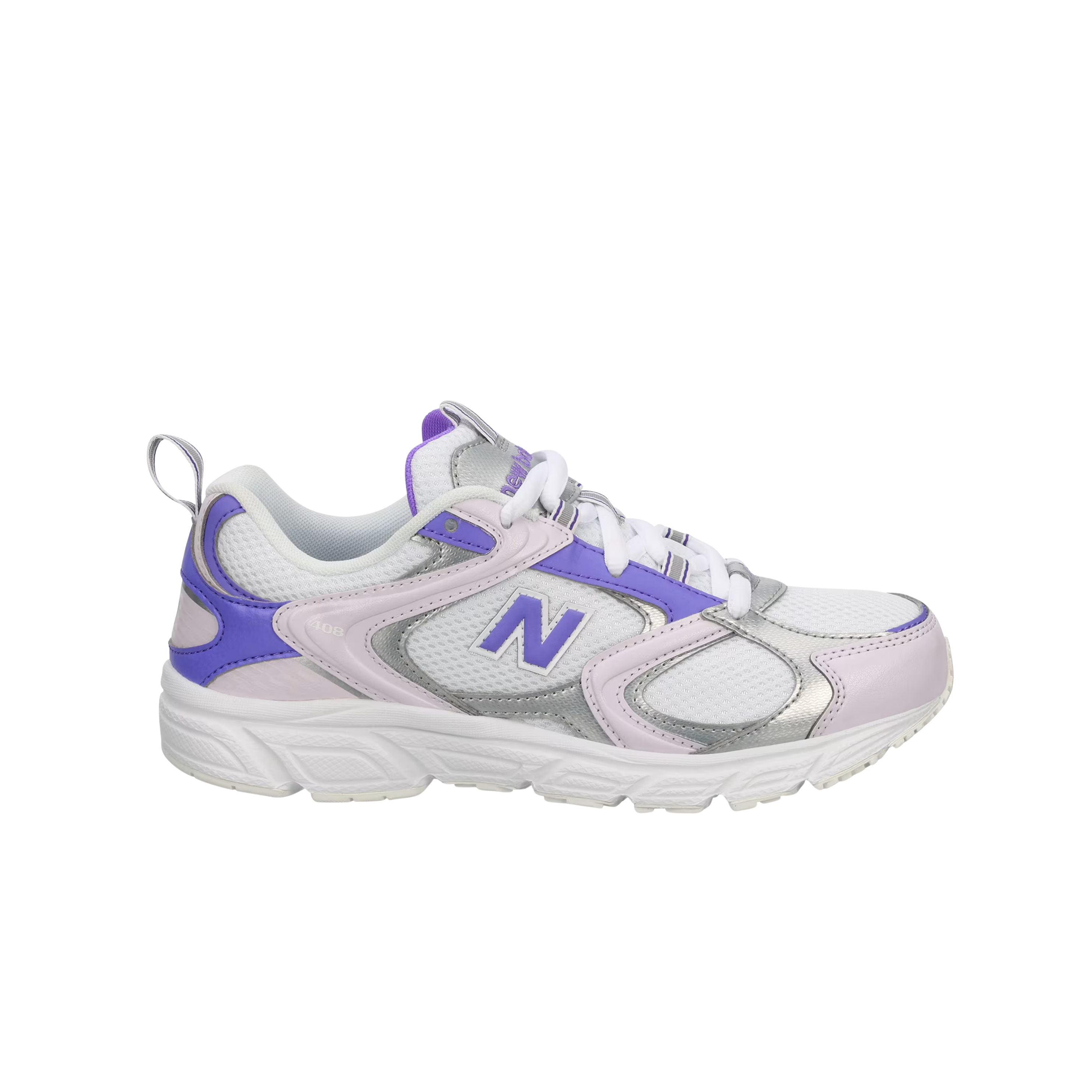 New Balance Women 408 Sneaker - White Purple