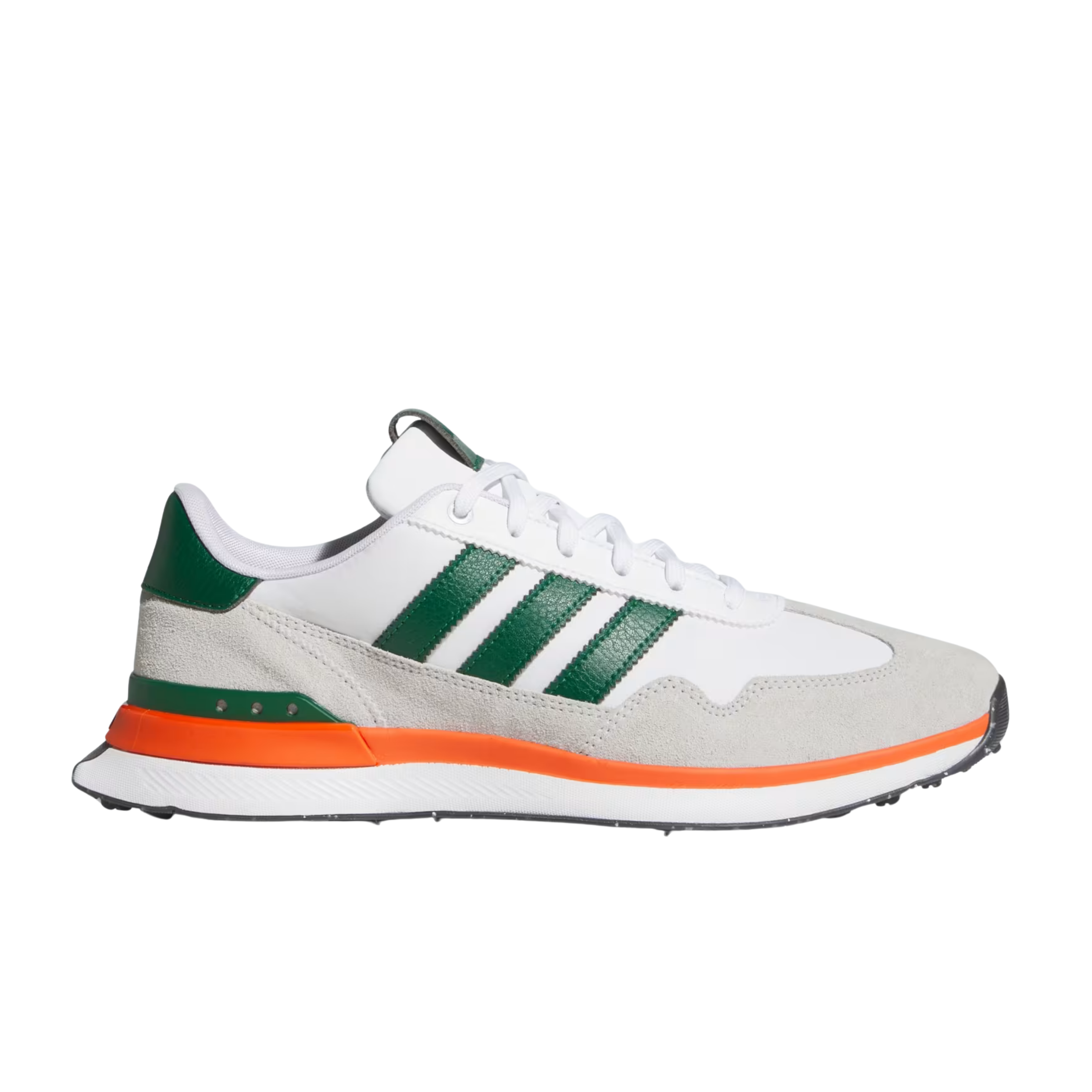 Adidas Men S2G 26 Textile Spikeles Golf - Cloud White Green