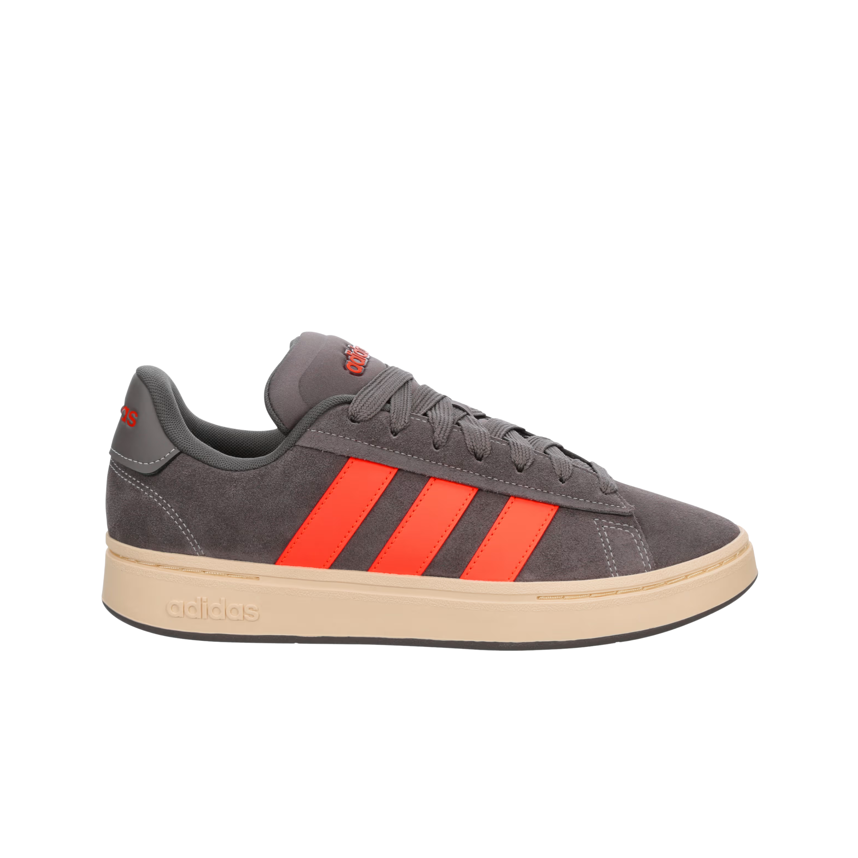 Adidas Men Grand Court Alpha 00'S - Grey Orange
