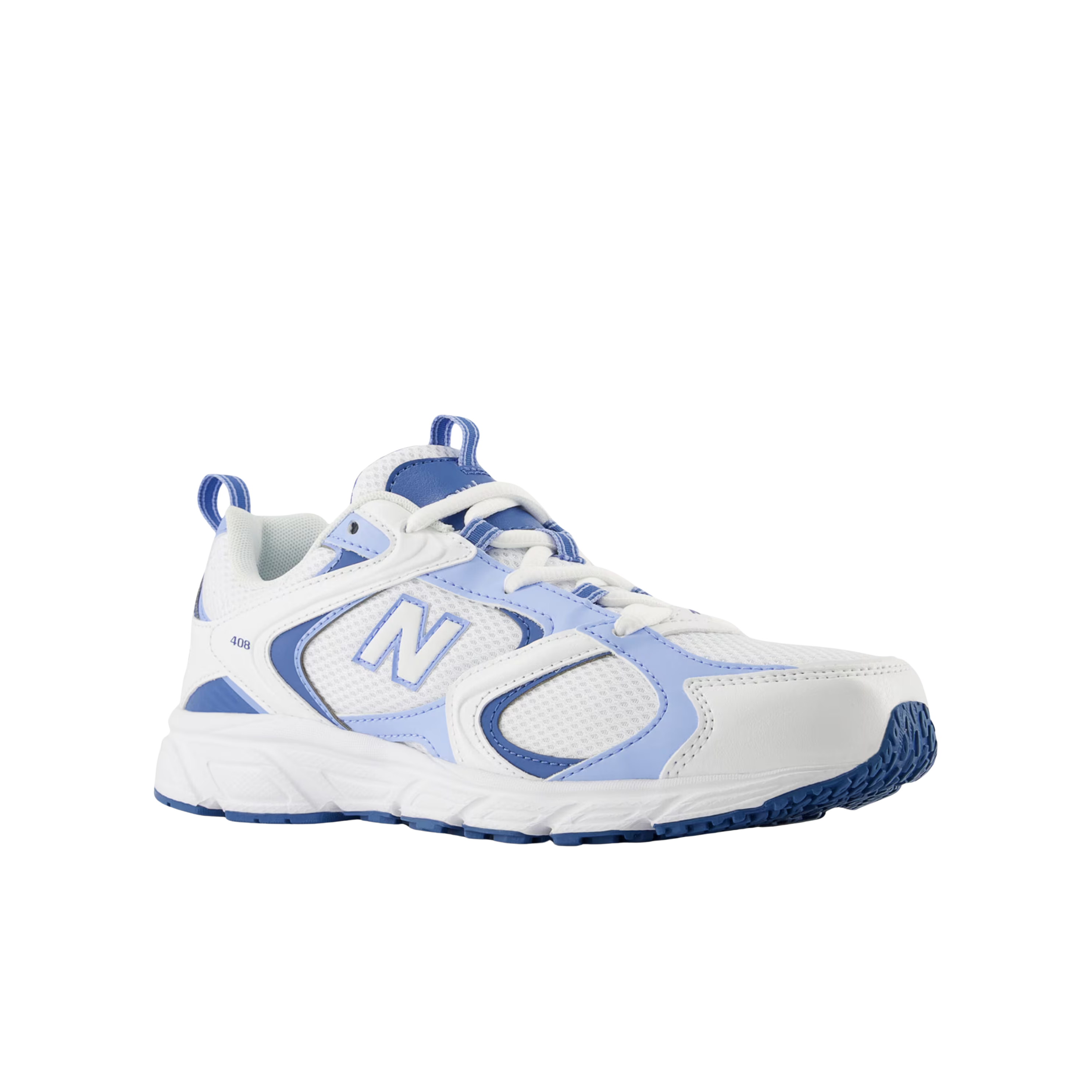 New Balance Women 408 Sneaker - White Blue