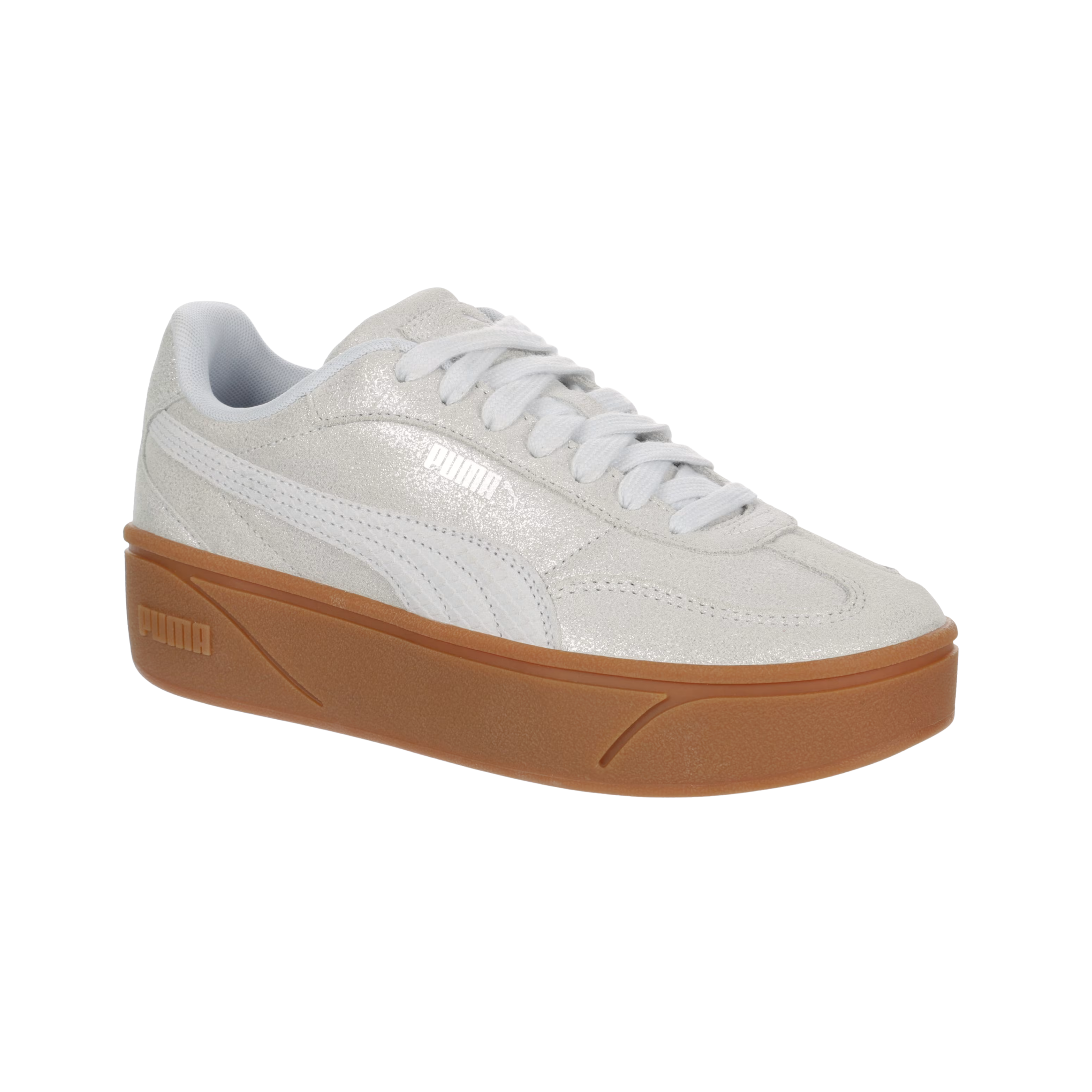 Puma Women Club II Era Platform - Silver