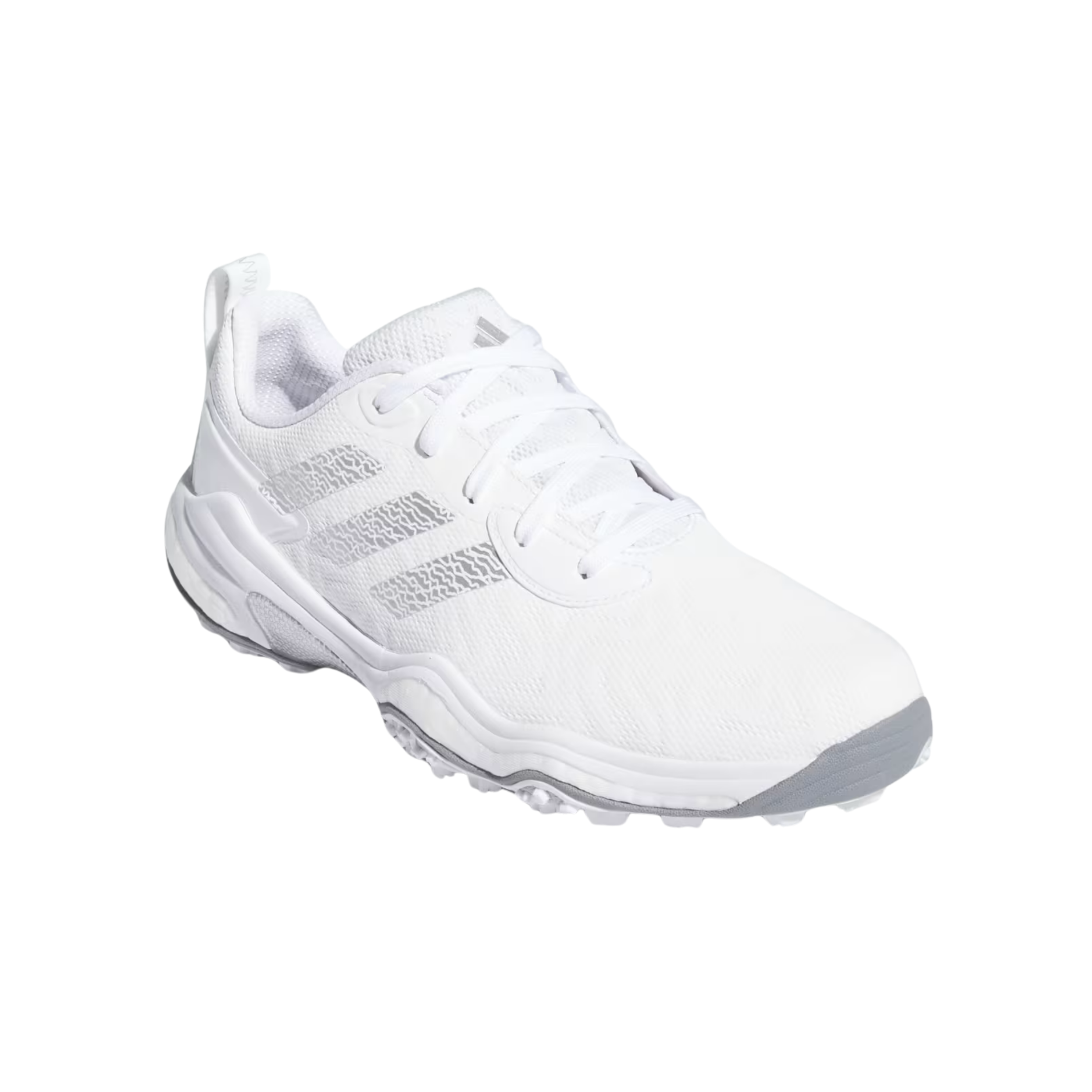 Adidas Men Codechaos 25 Spikeless Golf - Cloud White Silver Metallic