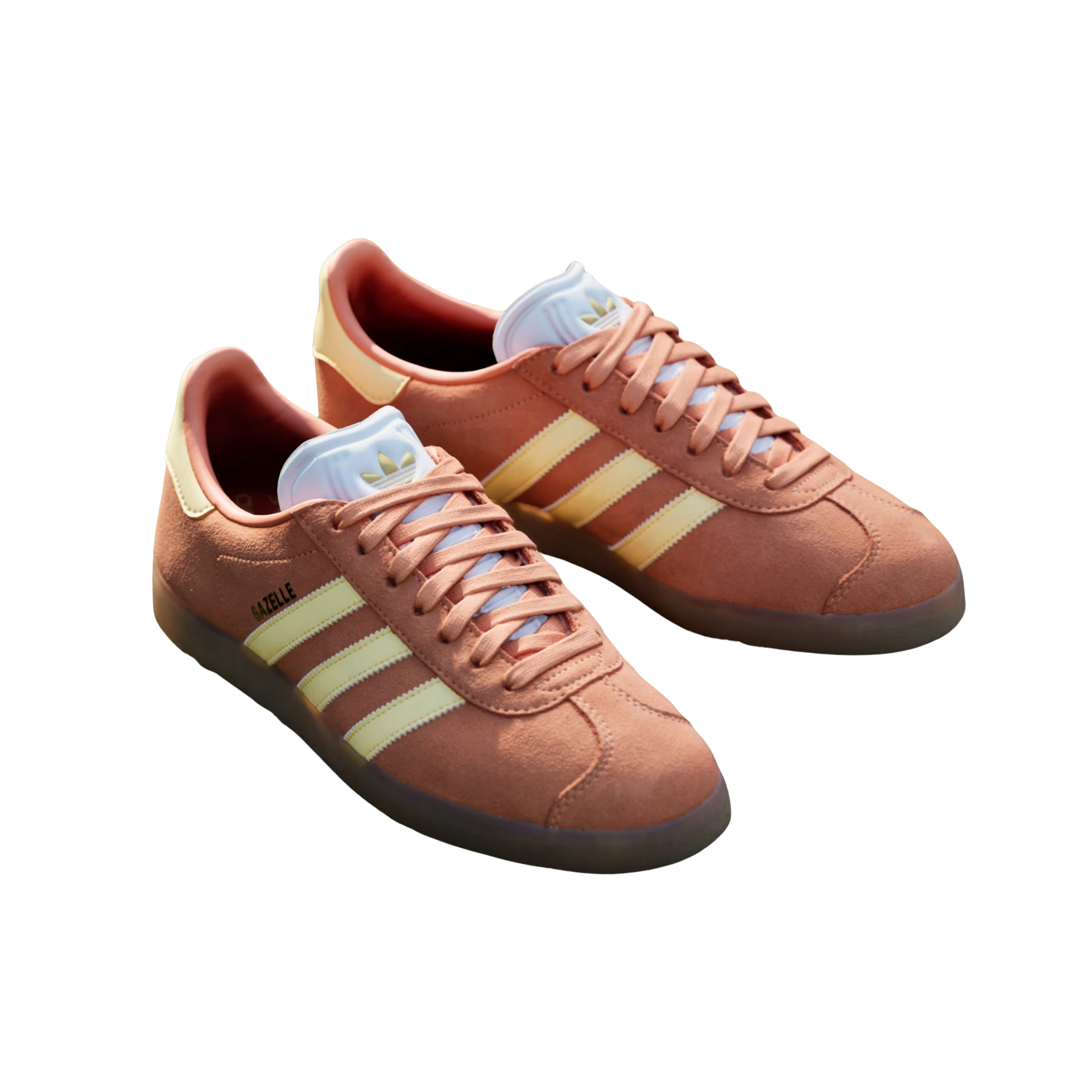 Adidas Men Gazelle Leather Spikeless Golf - Dusky Orange Ice Tangerine