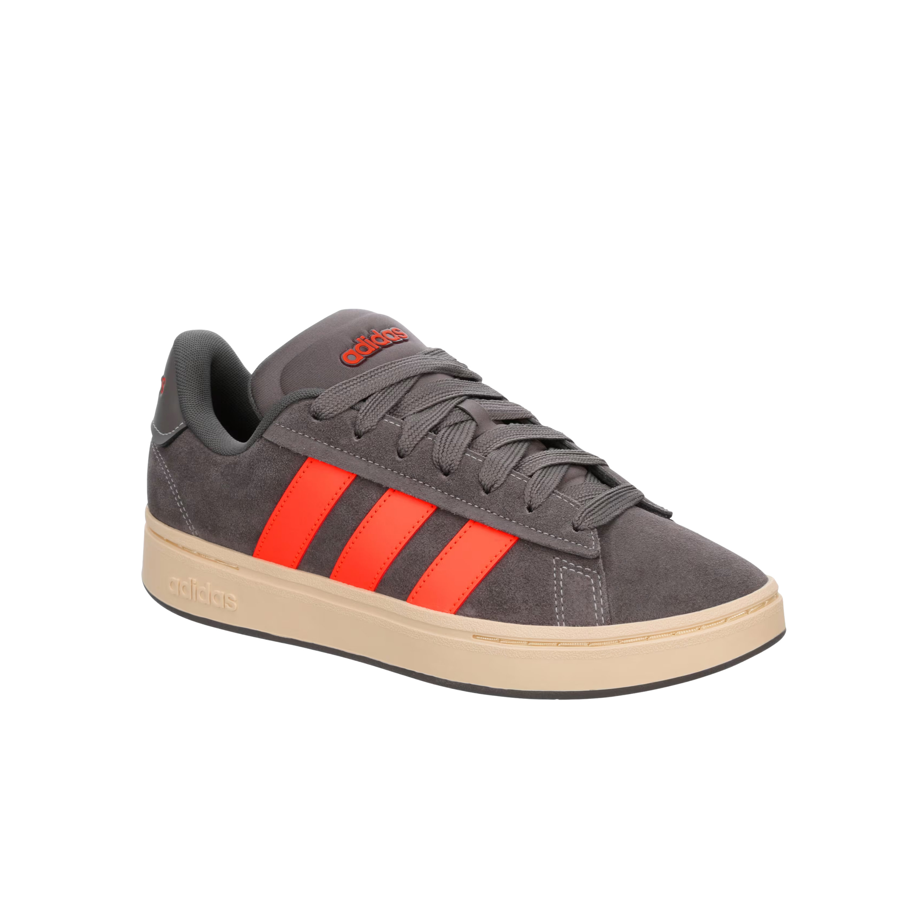 Adidas Men Grand Court Alpha 00'S - Grey Orange