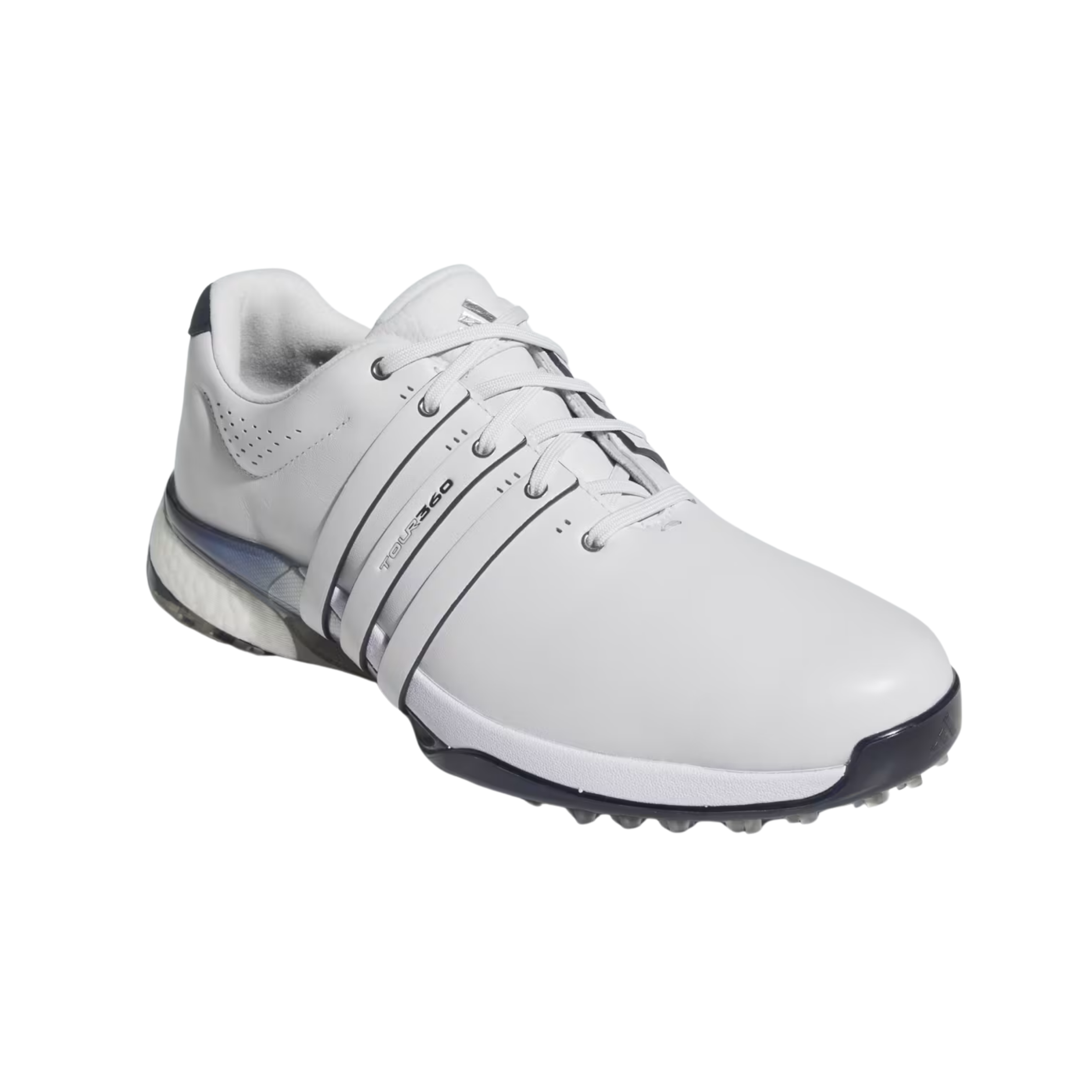 Adidas Men Tour360 25 Spikeles Golf - Dash Grey Collegiate Navy