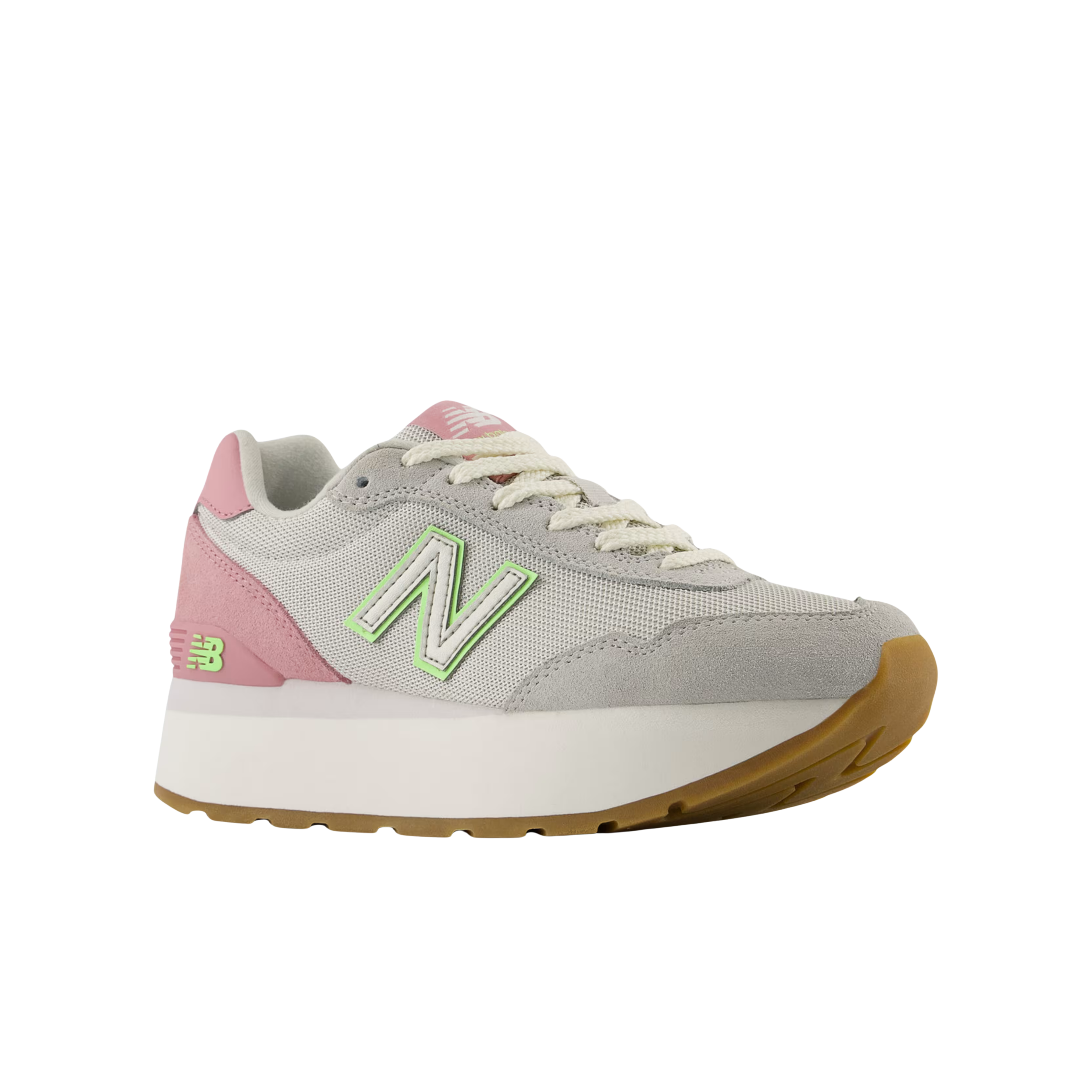 New Balance Women 515H Platform Sneaker - Grey Pink