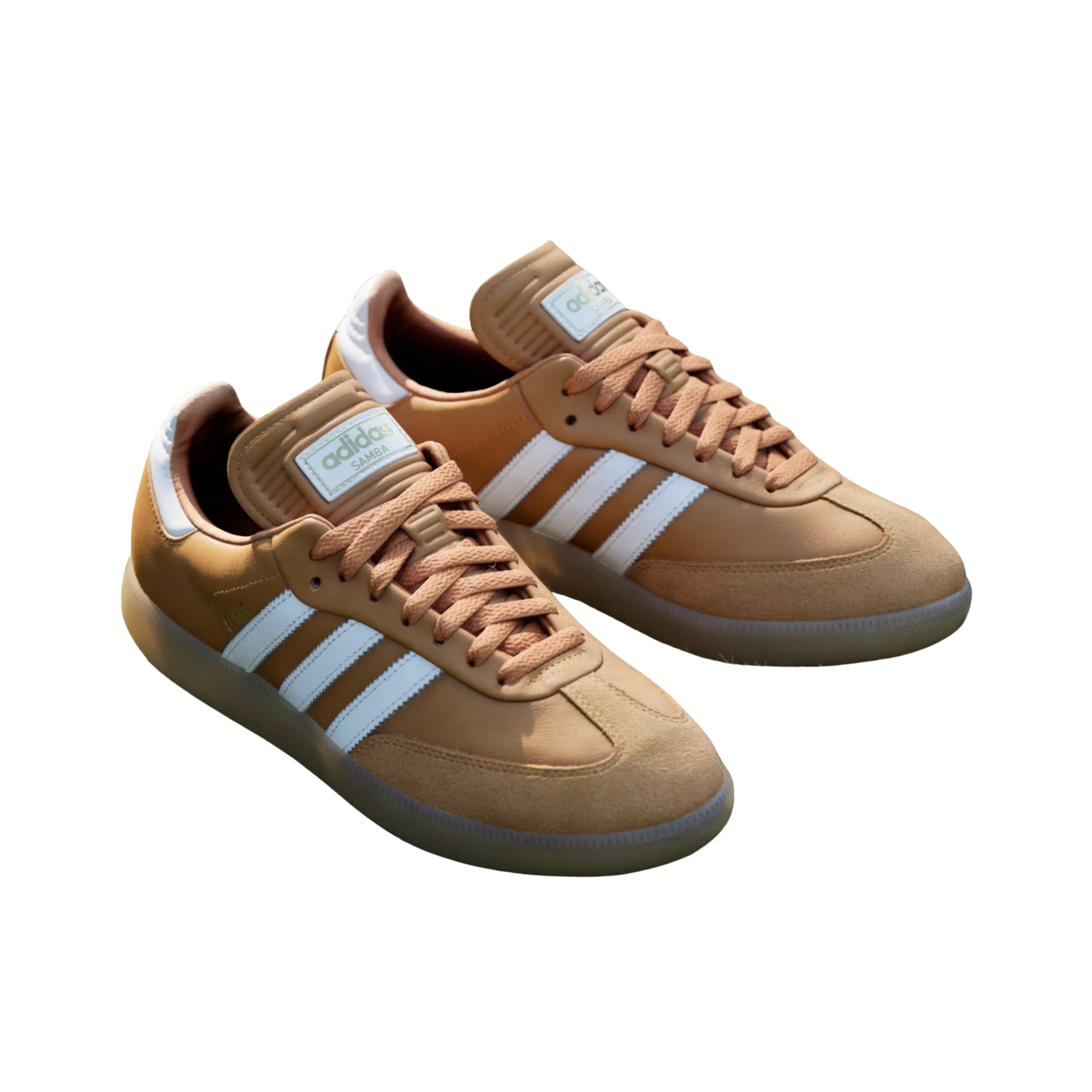 Adidas Men Samba Spikeless Golf - Rustic Orange Cloud White