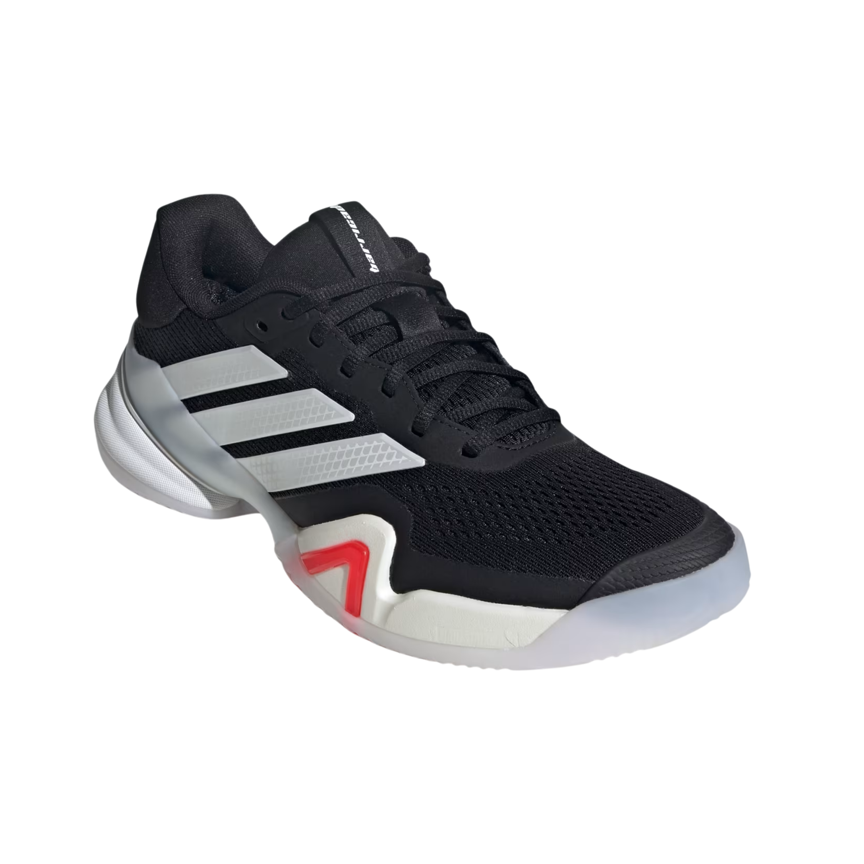 Adidas Men Barricade 14 Clay Tennis - Core Black Lucid Red