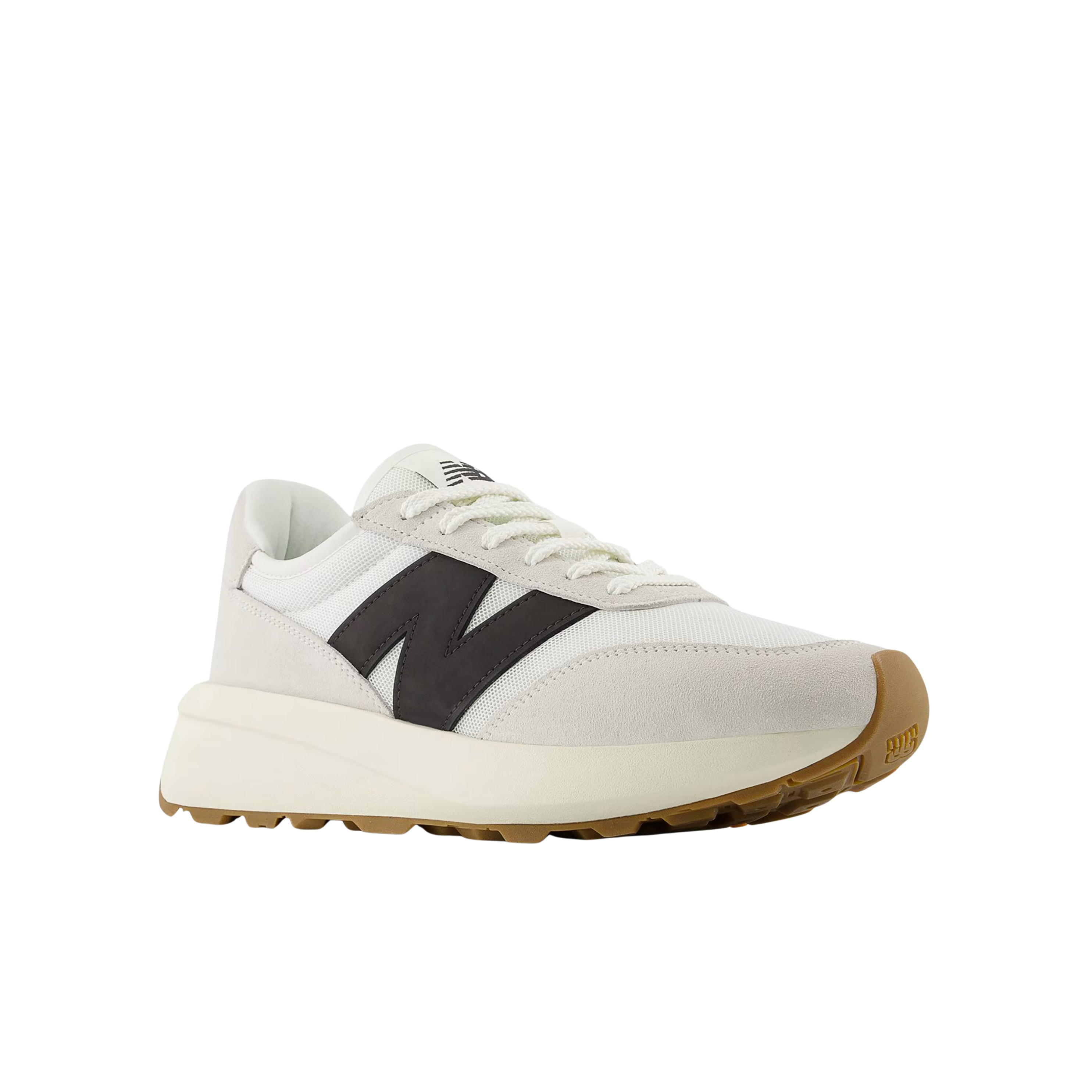 New Balance Women 370 Sneaker - White Black