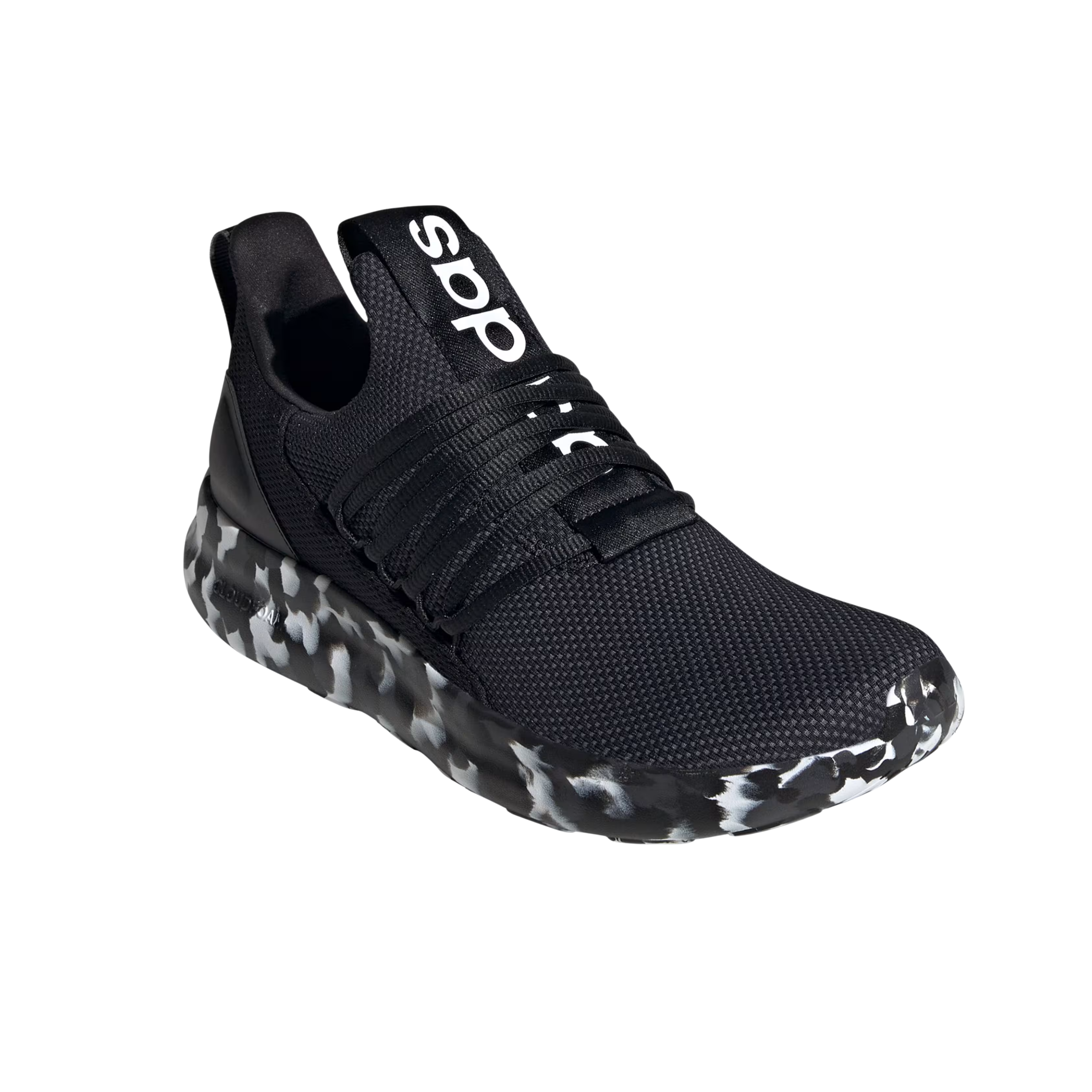 Adidas Men Lite Racer Adapt 7.0 Sneaker - Black Print