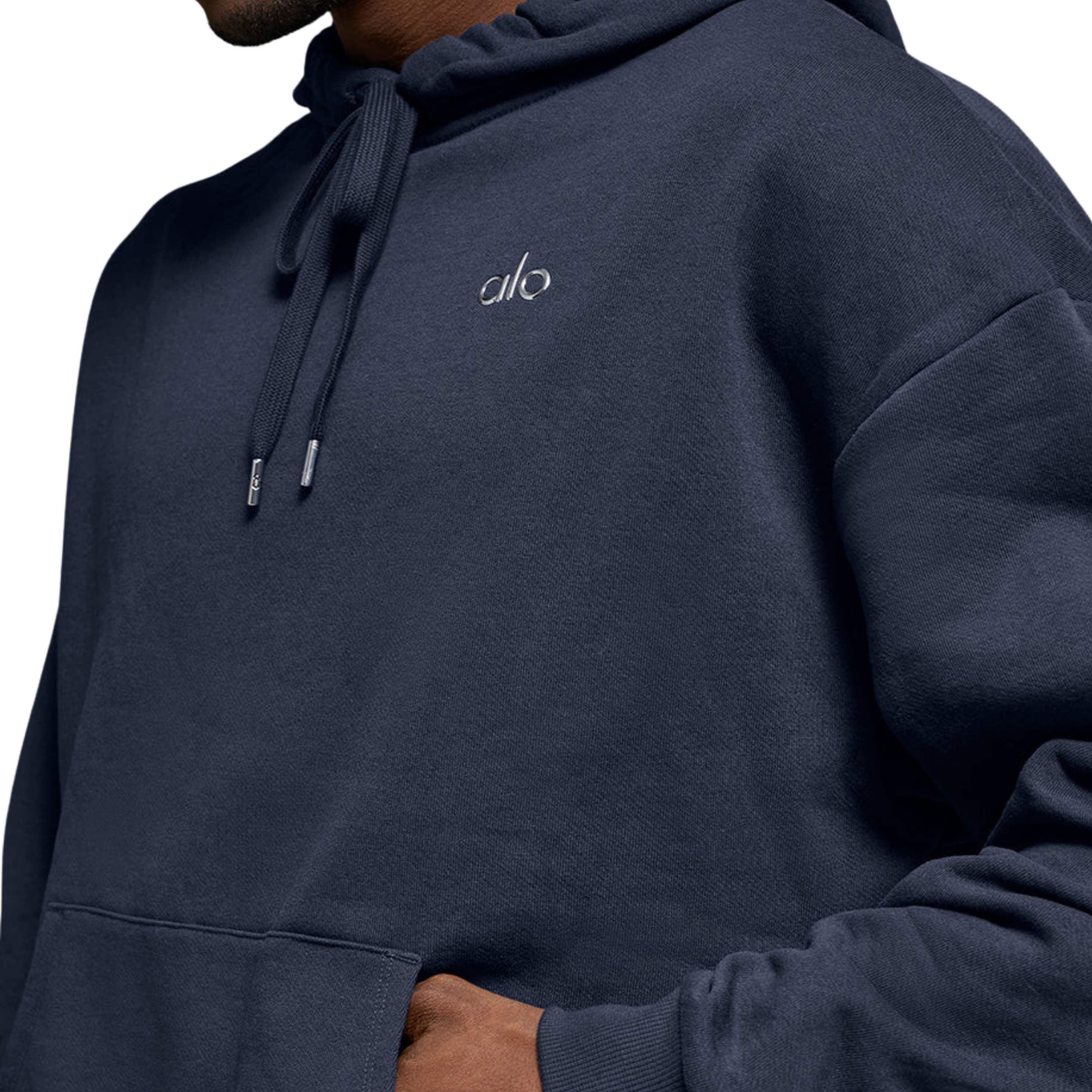 Alo Men Accolade Hoodie - Navy