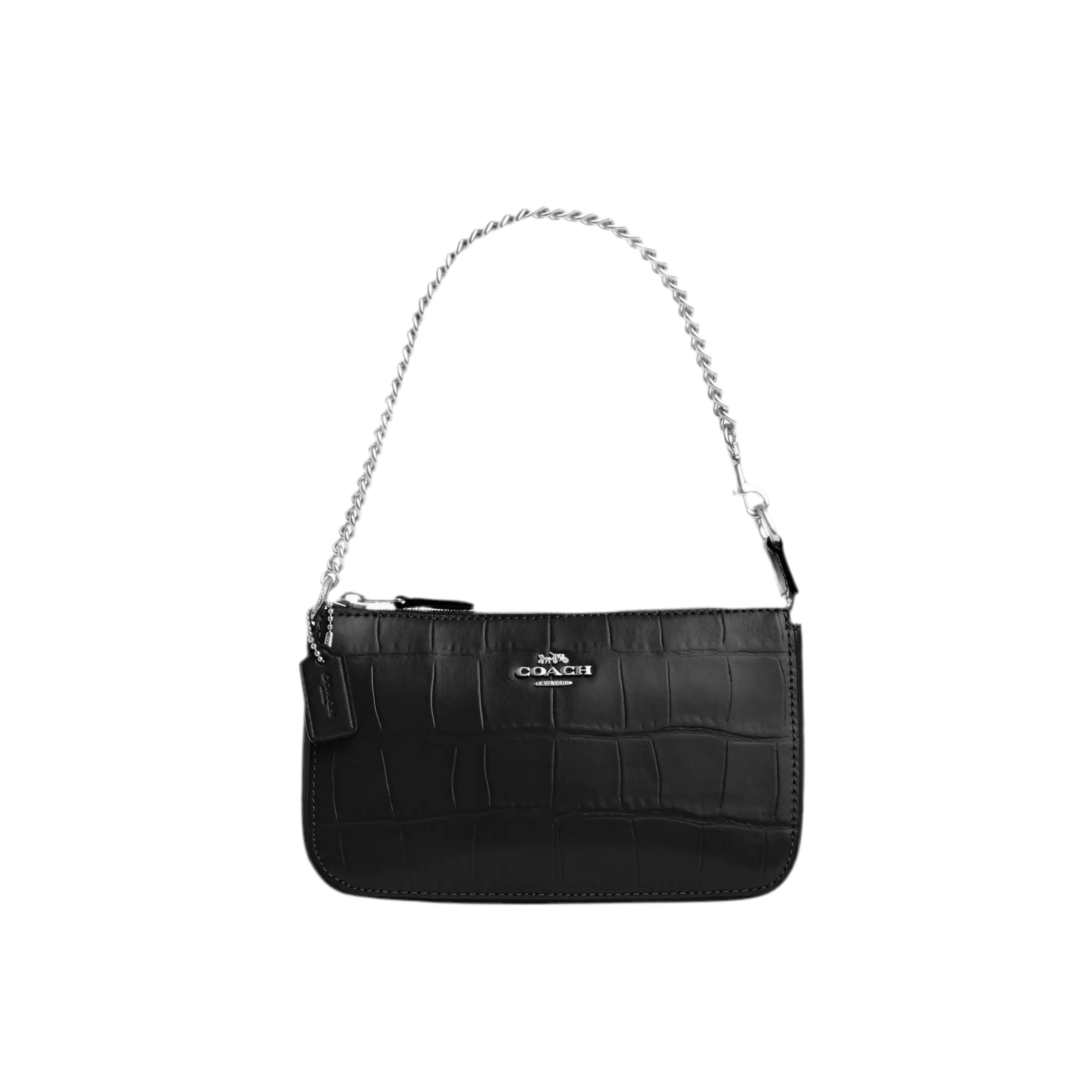 COACH Nolita 19 Bag - Crocodile Black