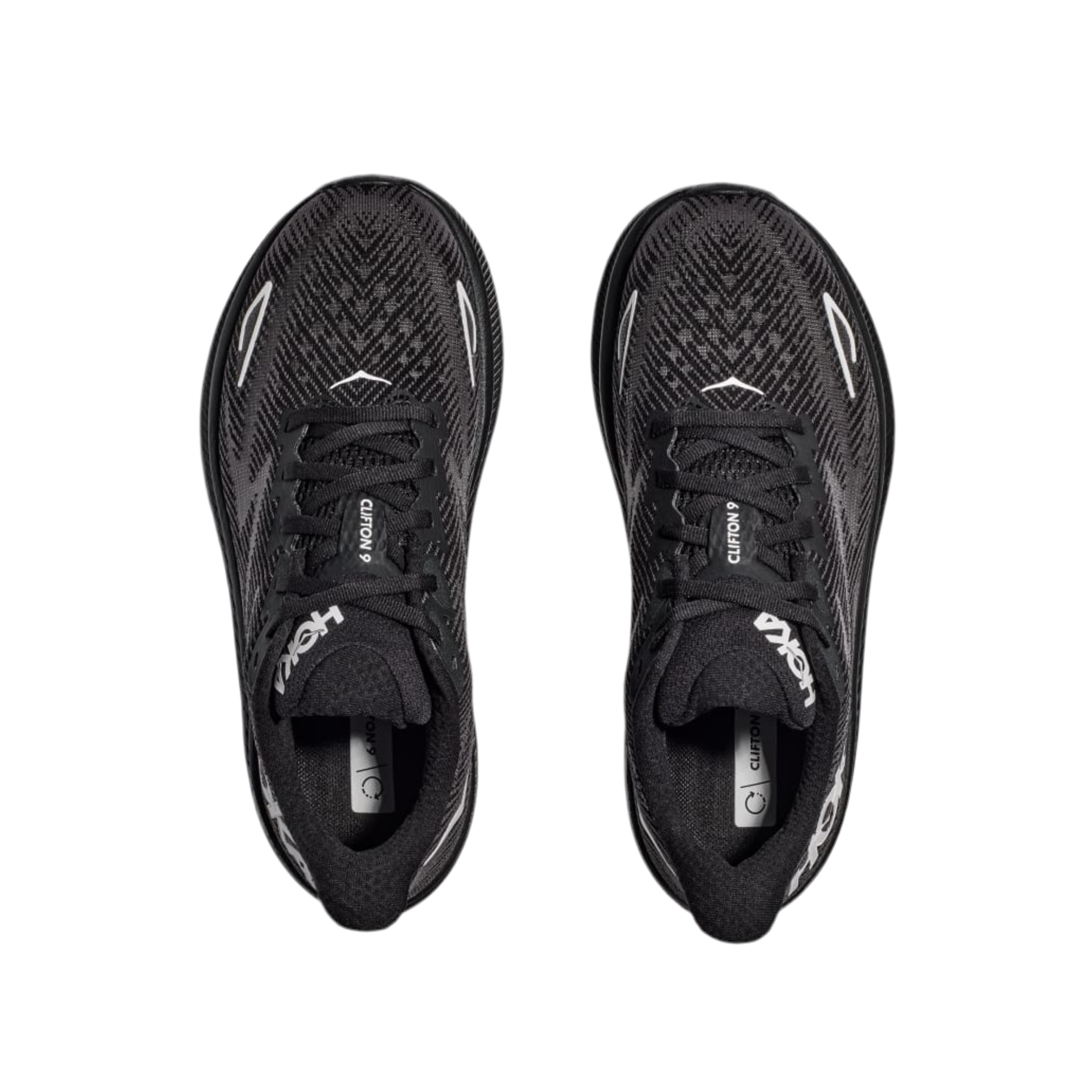 Hoka Women Clifton 9 - Black White