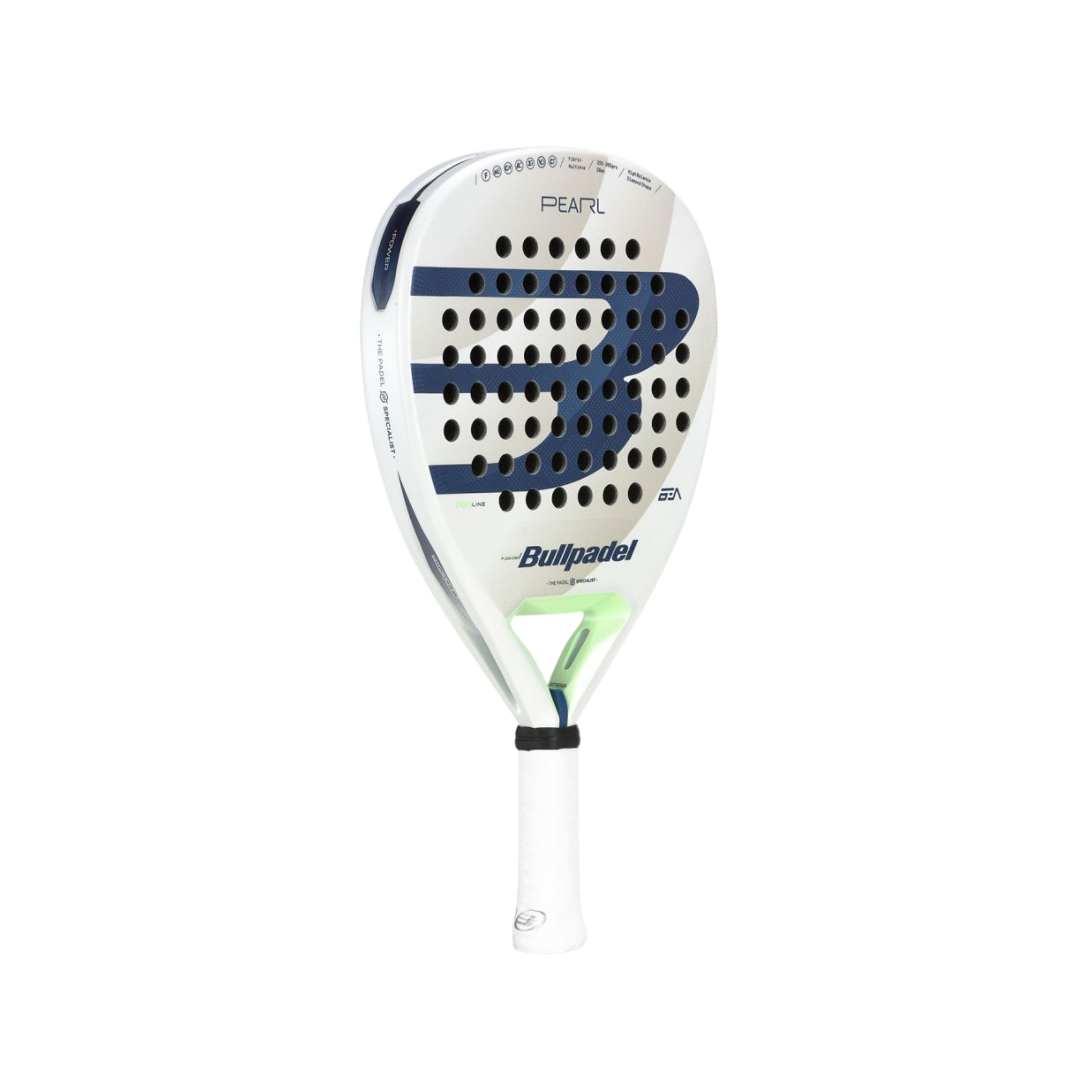Bullpadel Pearl 2025 Padel Racket - Blue White