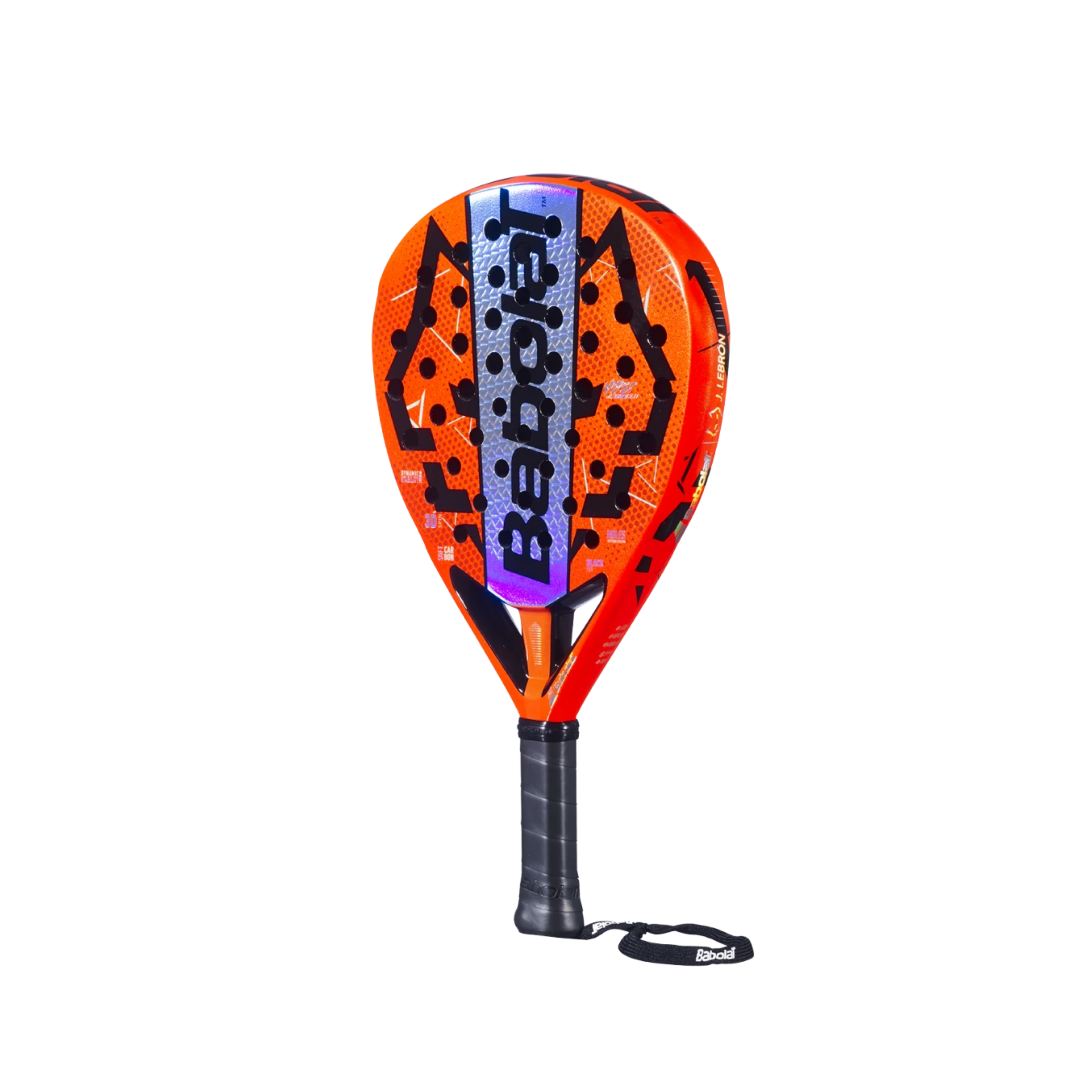 Babolat Viper Soft Juan Lebrón 3.0 Padel Racket - Orange Black
