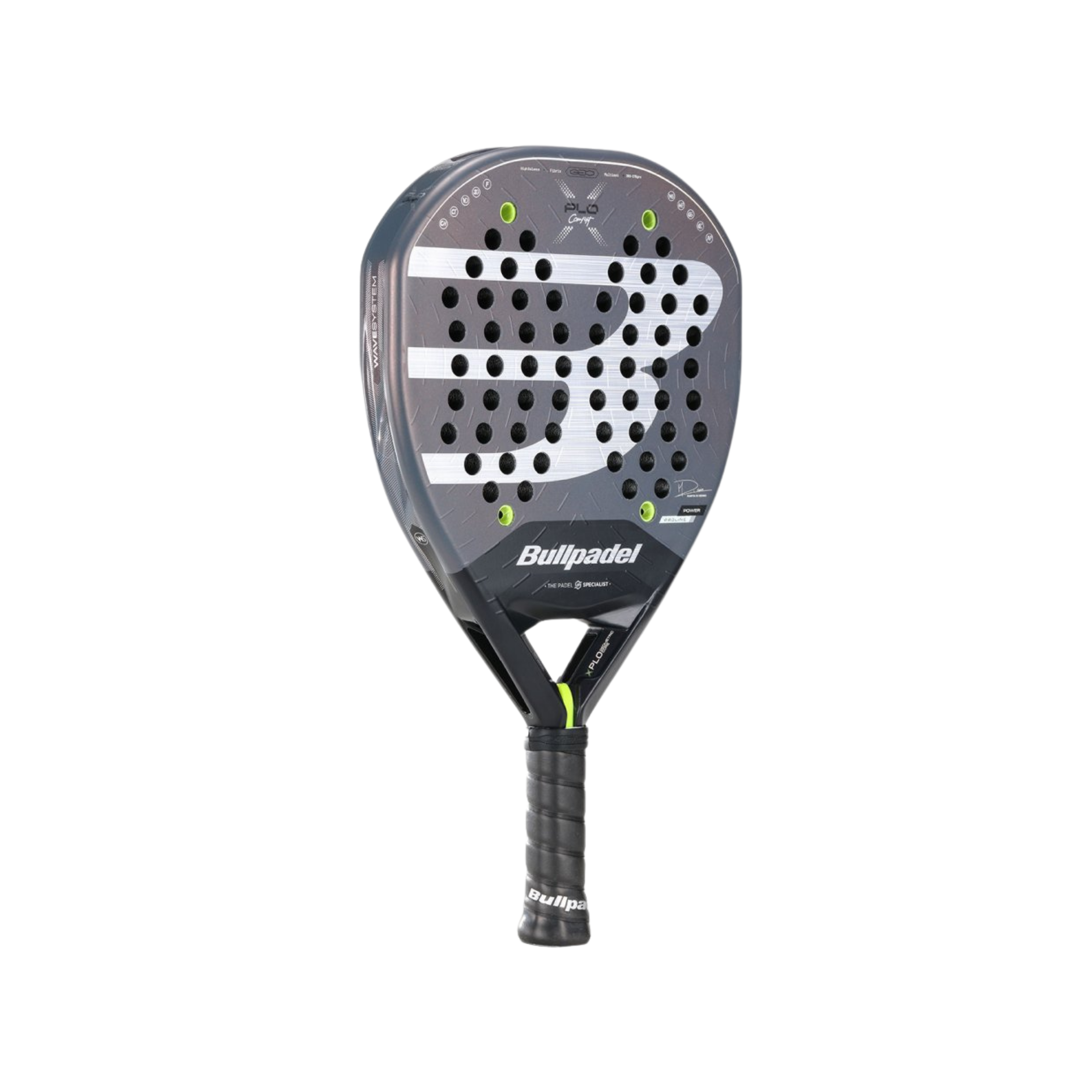 Bullpadel XPLO Cmf 2026 Padel Racket - Silver Black