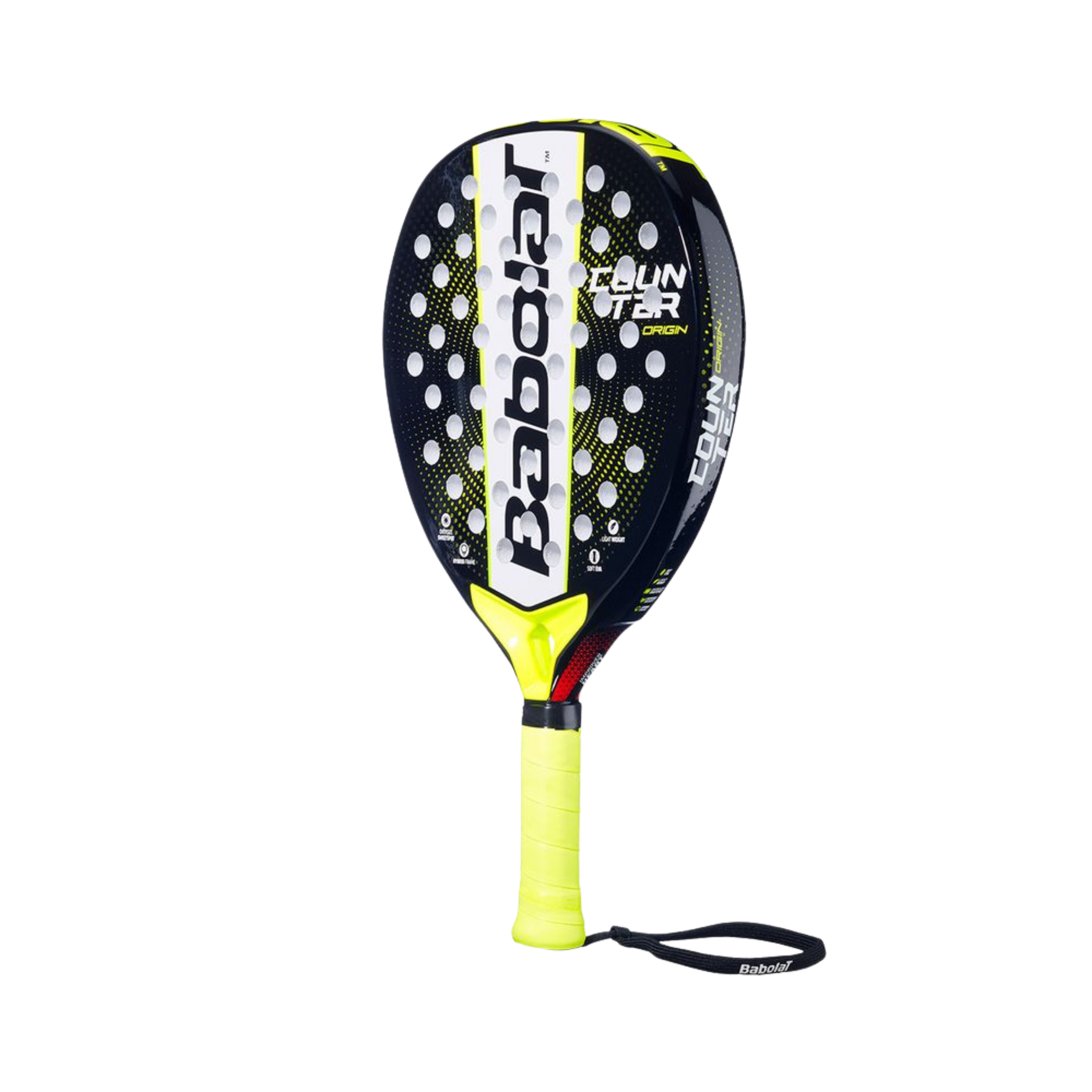 Babolat Counter Origin Padel Racket - Yellow
