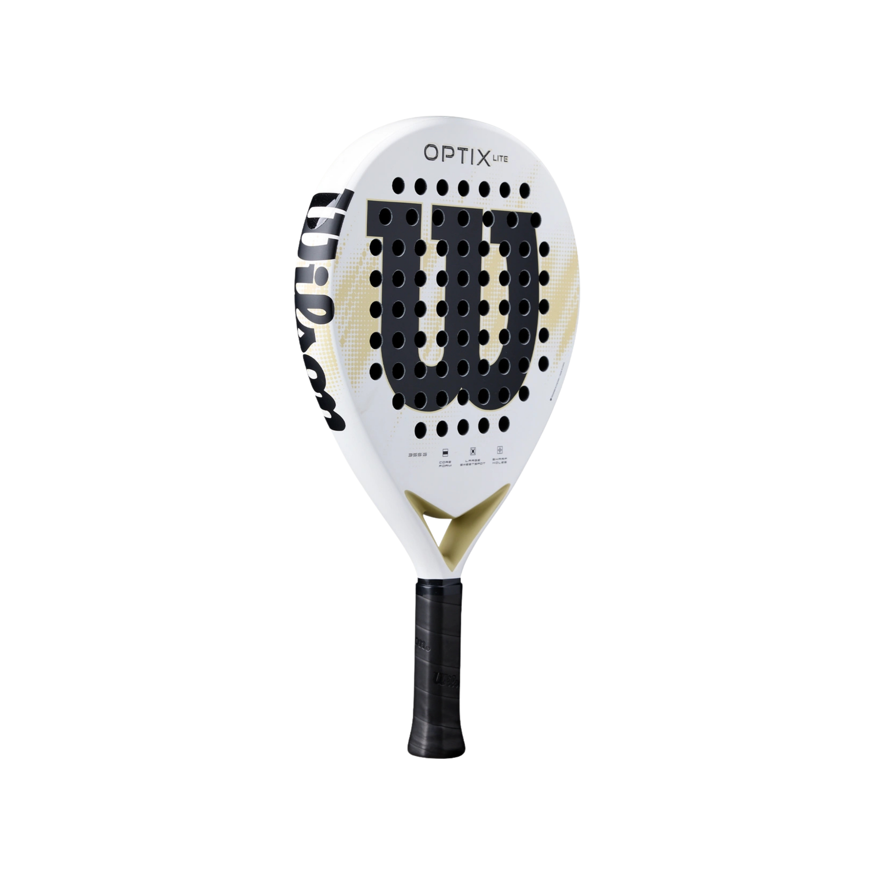 Wilson Optix V2 Lite Padel Racket - White