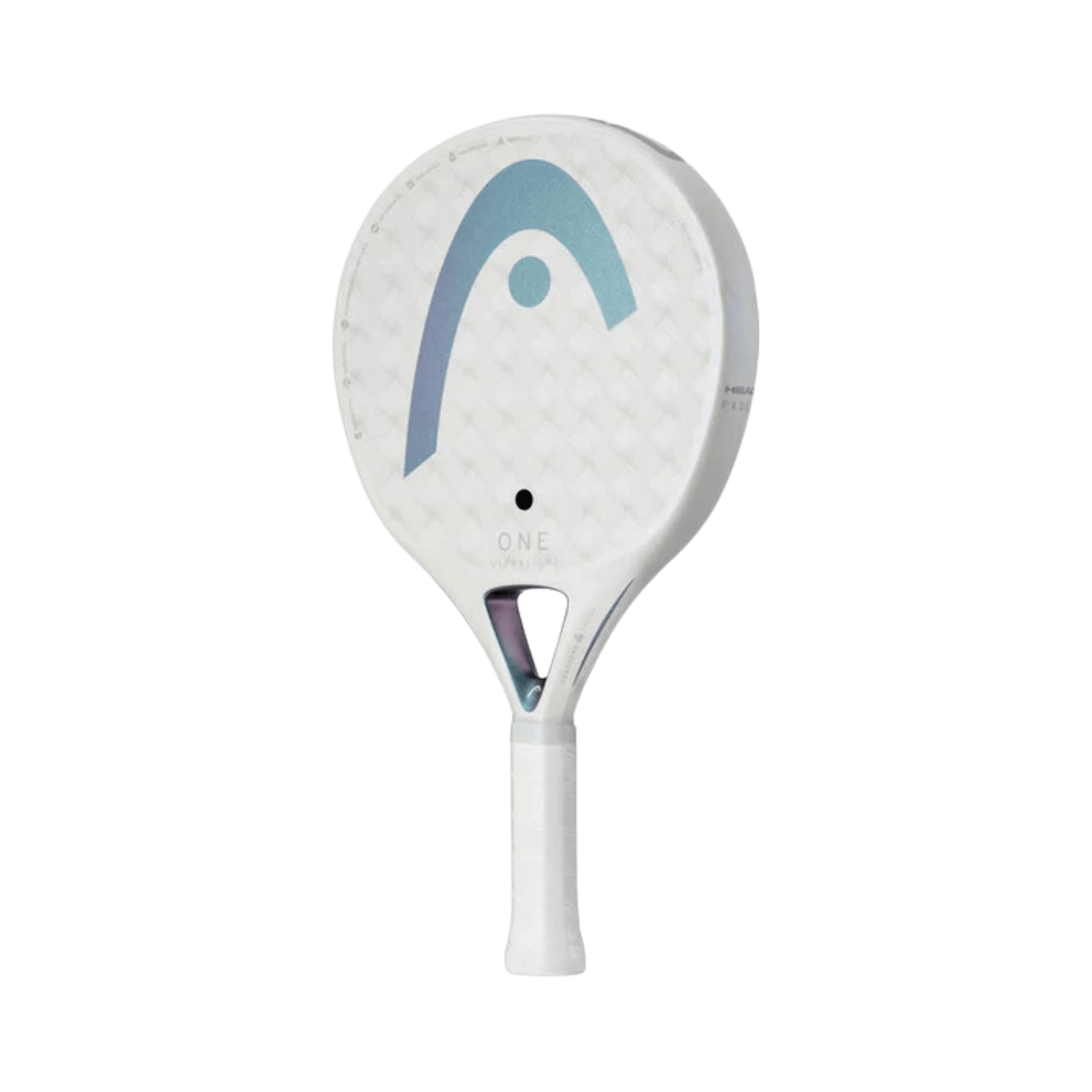 Head One Ultralight White Padel Racquet - White