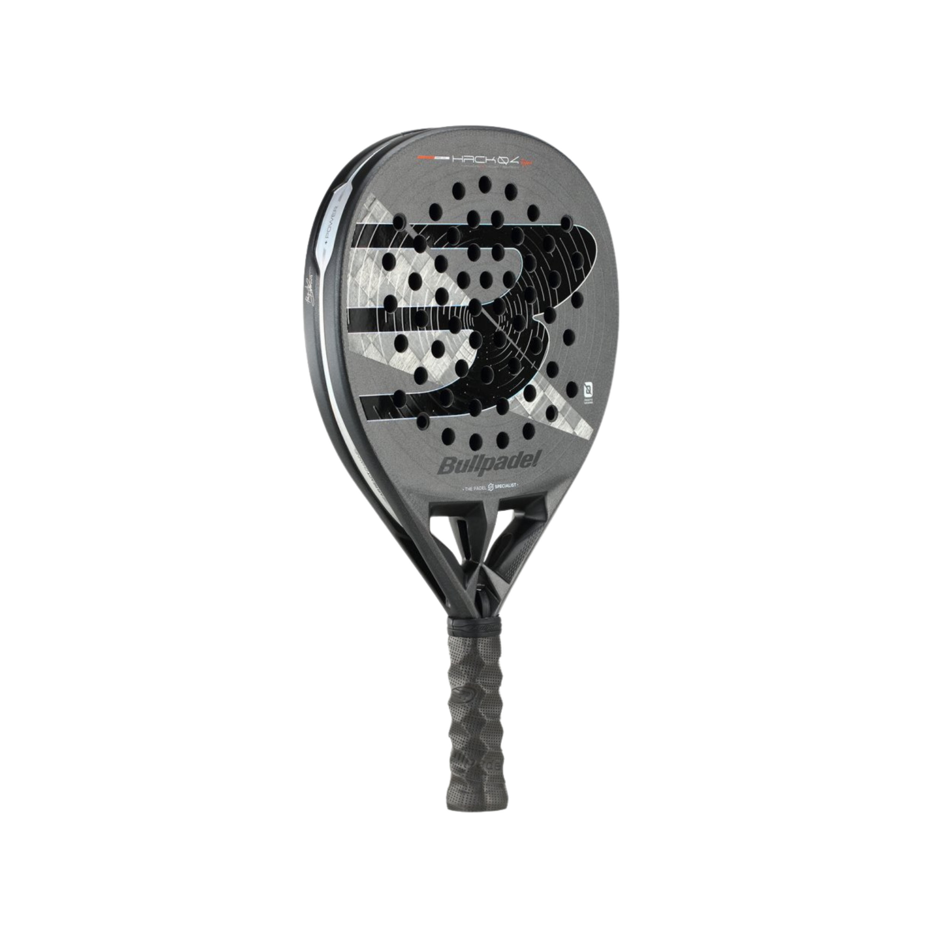 Bullpadel Hack 04 HYB 2026 Padel Racket - Silver