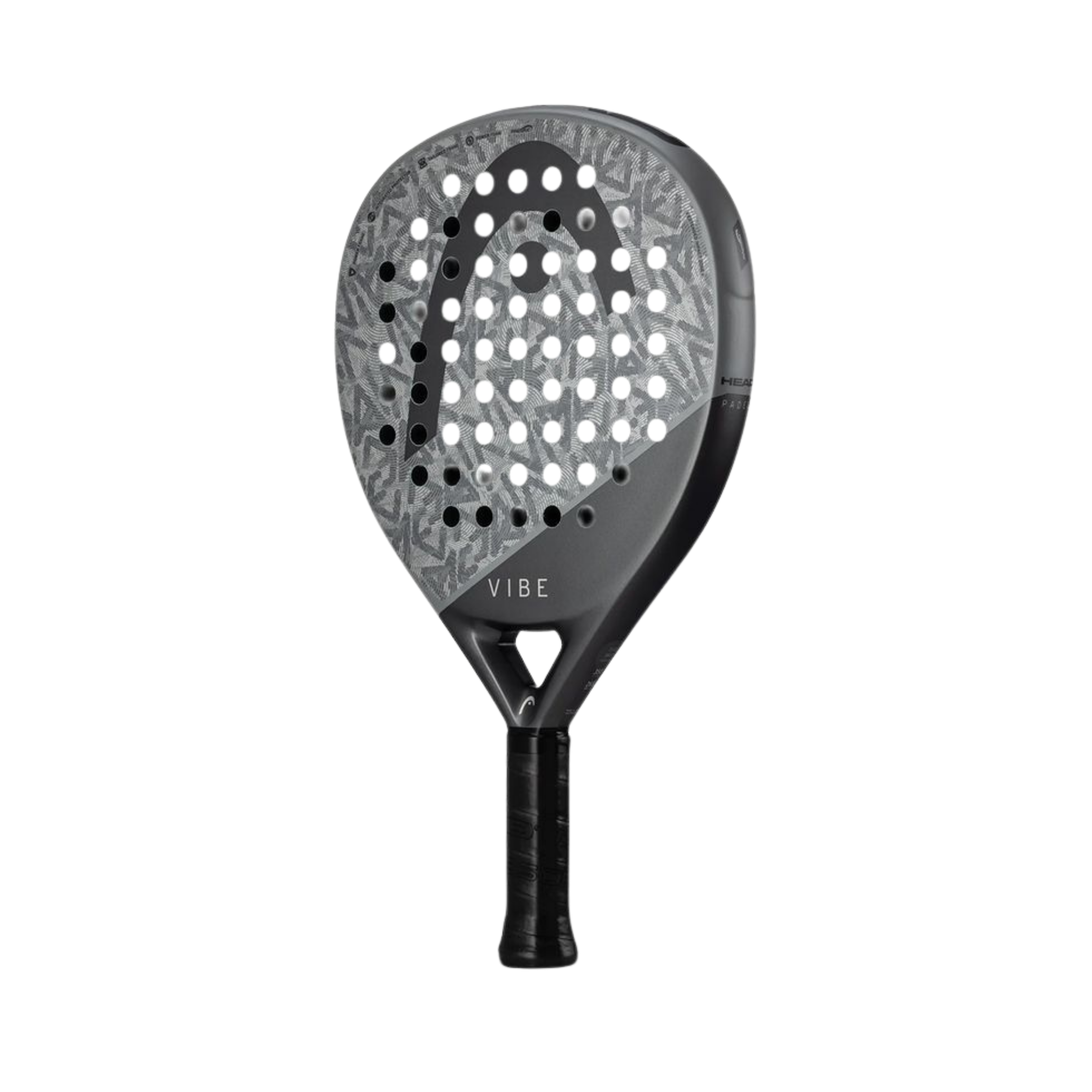 Head Vibe 2026 Padel Racket - Silver Black