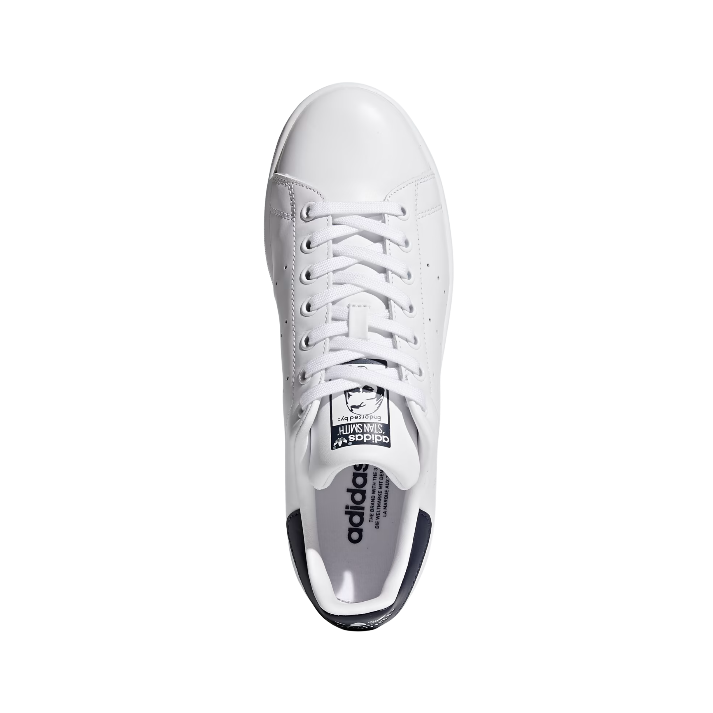 Adidas Men Stan Smith - Core White Dark Blue