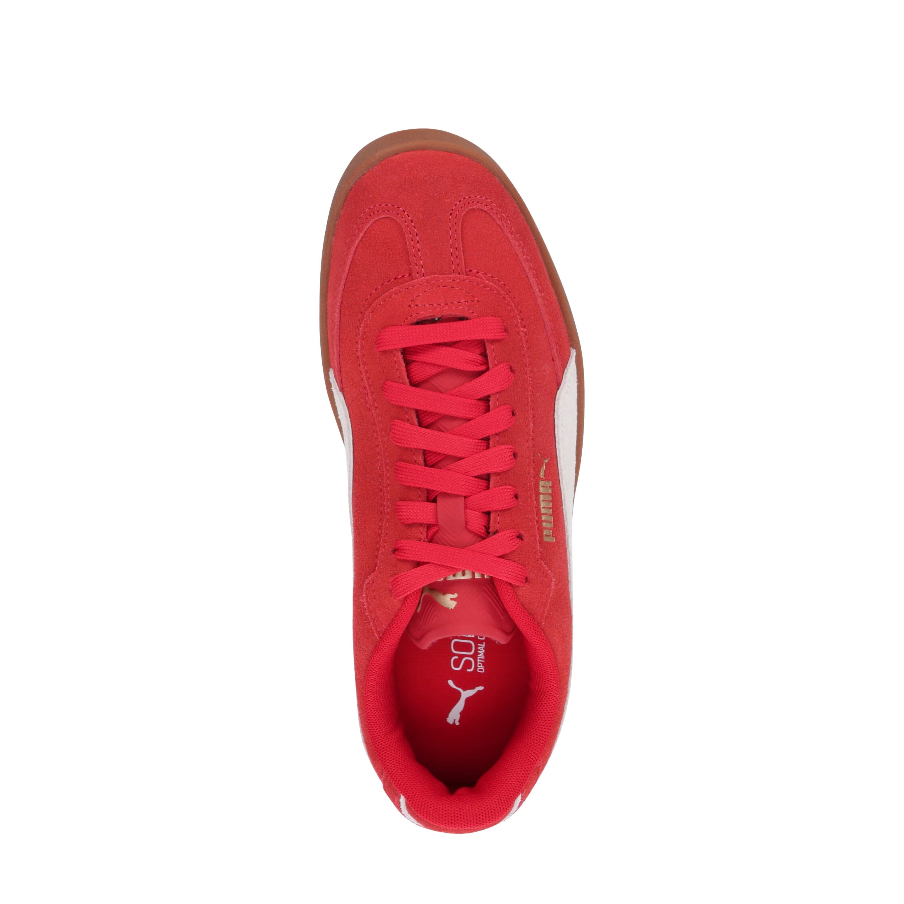 Puma Women Club II Era Sneaker - Red
