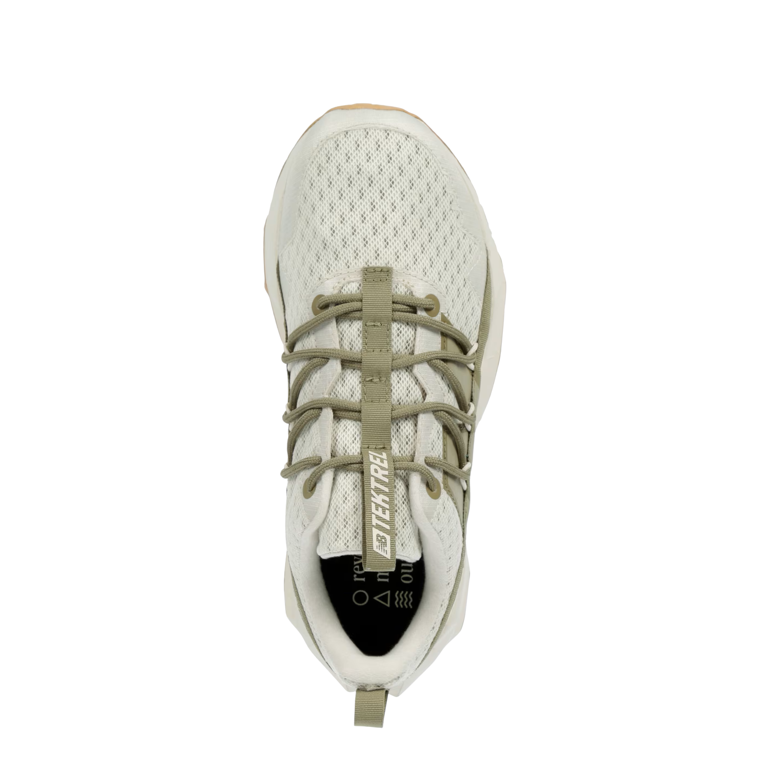 New Balance Women Tektrel Running - Off White Green