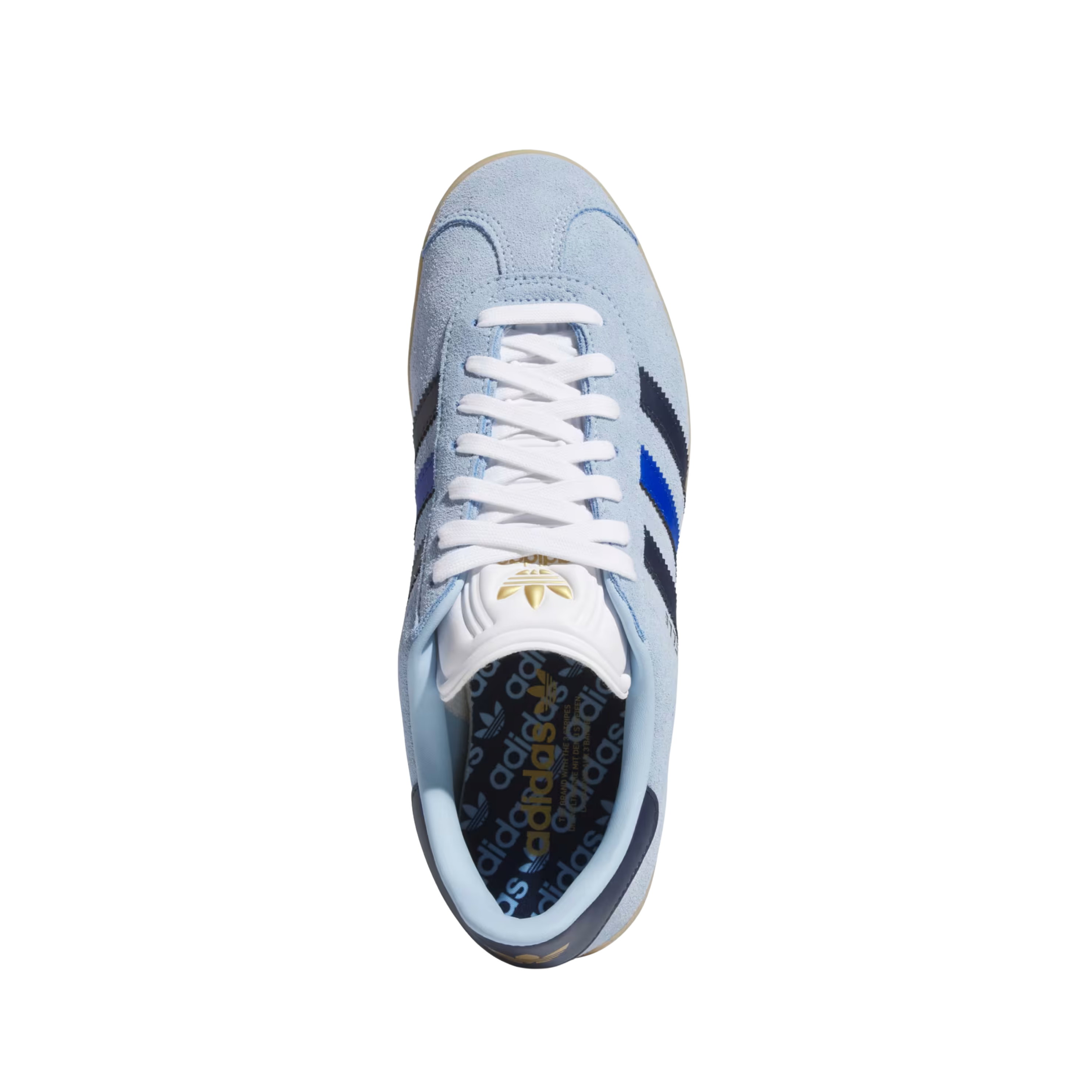 Adidas Men Gazelle Leather Spikeless Golf - Clear Sky Night Indigo