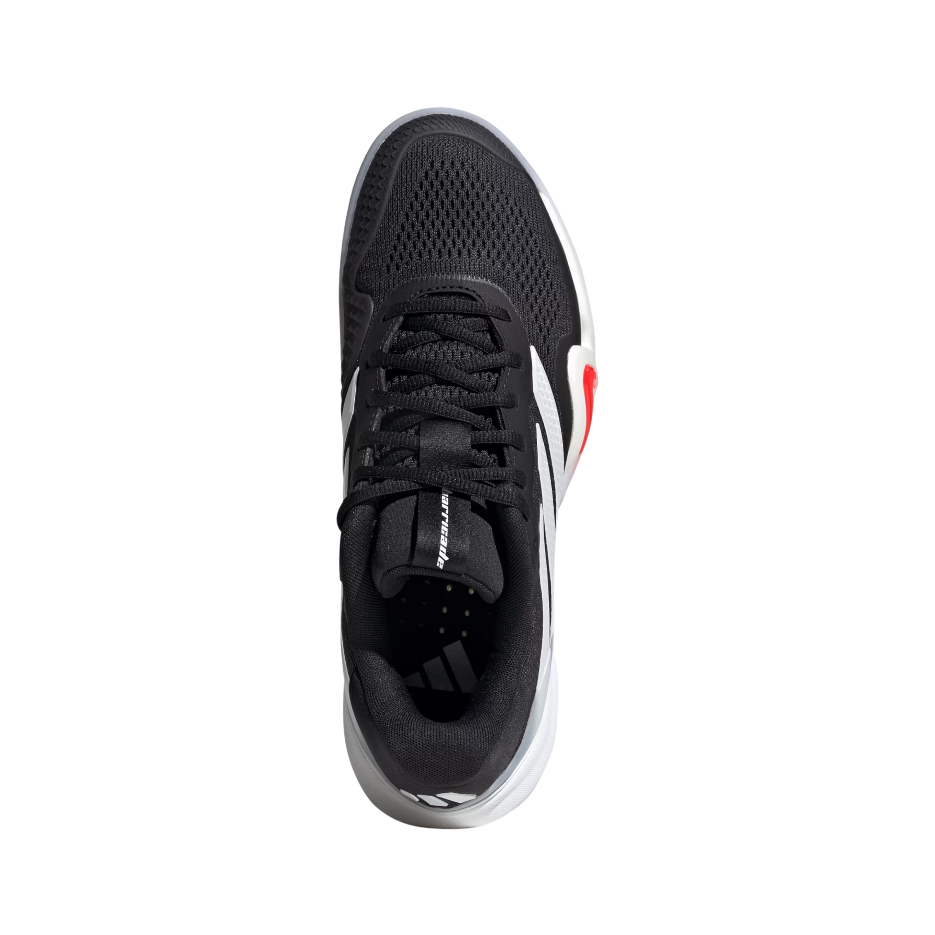 Adidas Men Barricade 14 Clay Tennis - Core Black Lucid Red