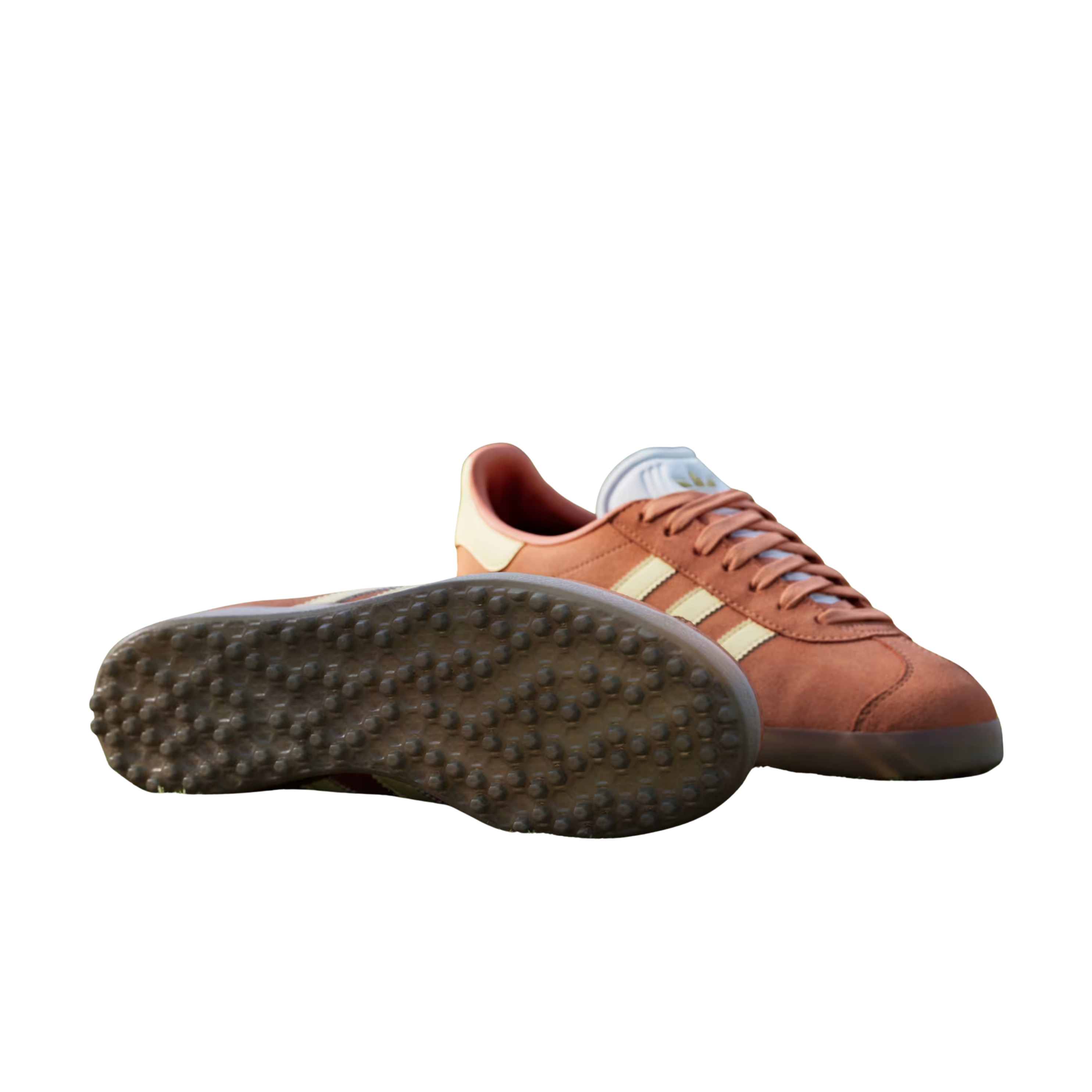 Adidas Men Gazelle Leather Spikeless Golf - Dusky Orange Ice Tangerine