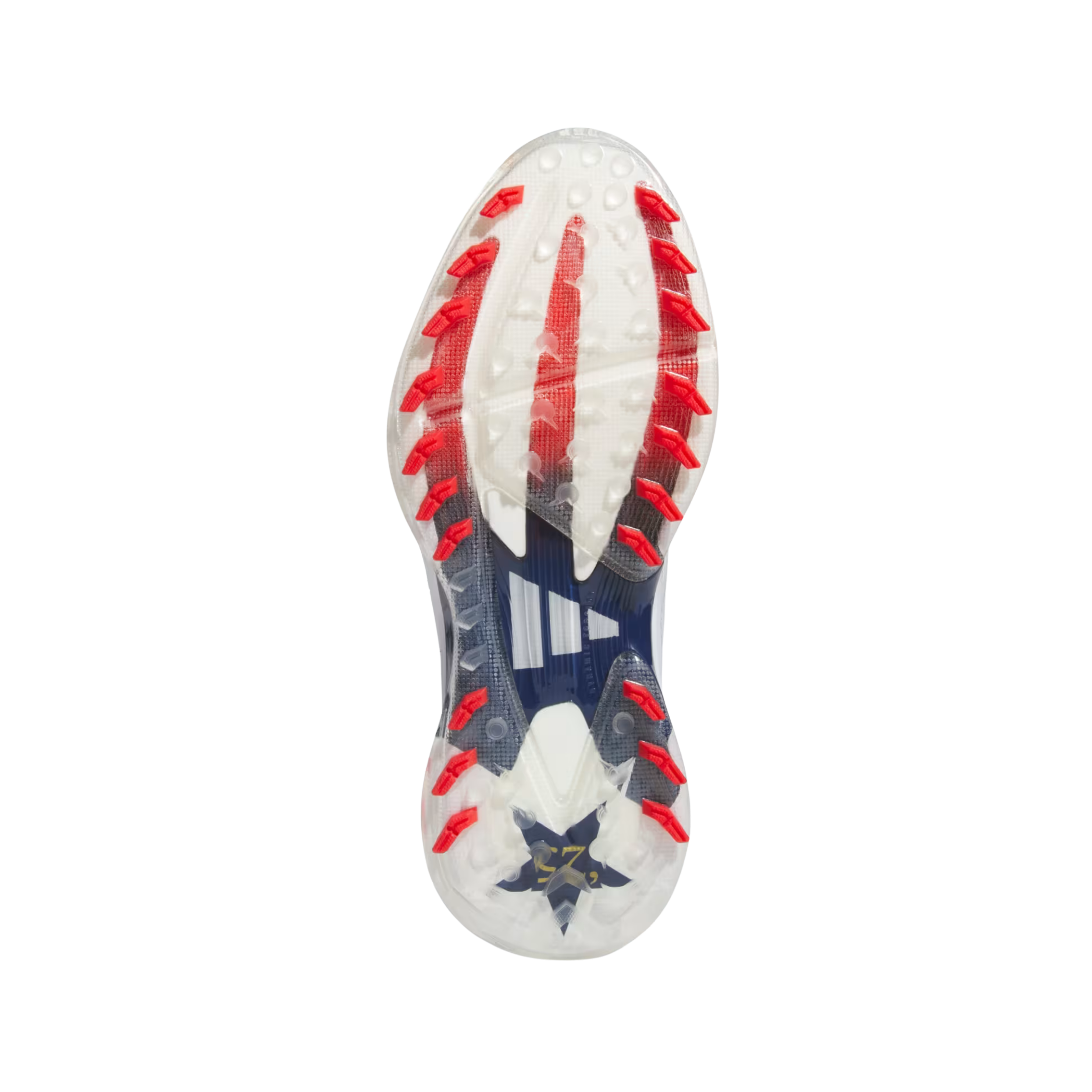 Adidas Men Adizero ZG Spikeless Golf - Cloud White Dark Blue Red