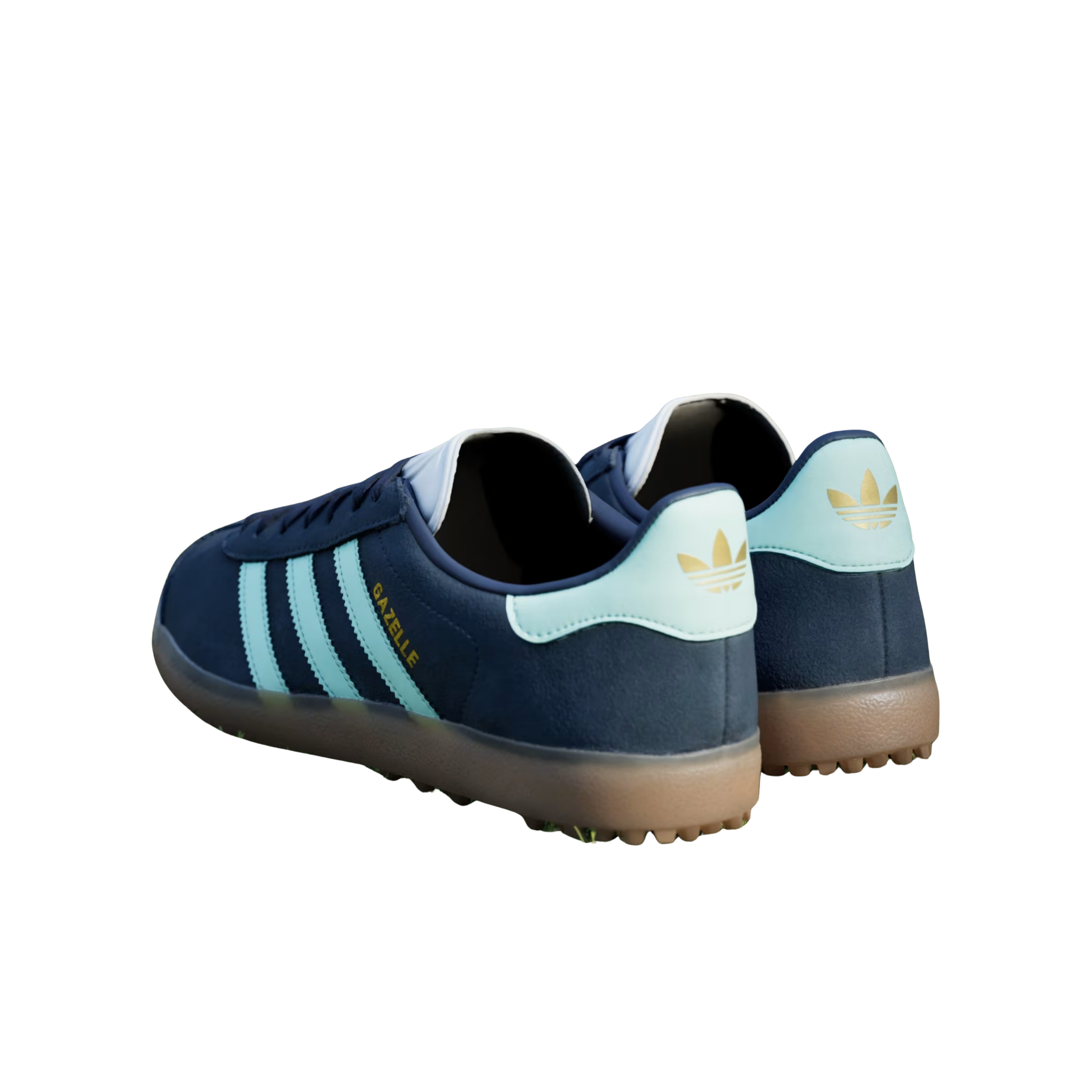 Adidas Men Gazelle Leather Spikeless Golf - Night Indigo Clear Mint