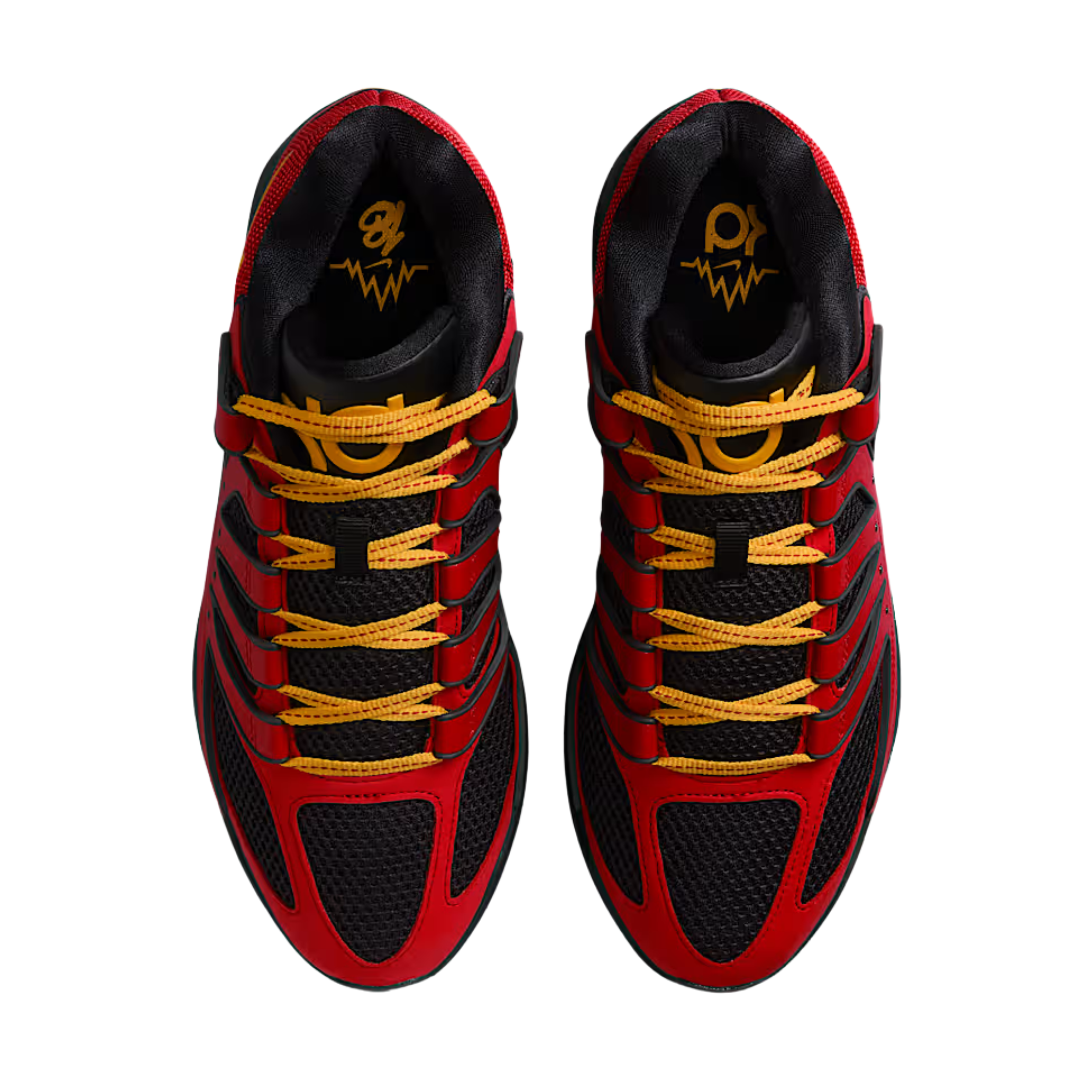 Nike Men's KD18 - Fire Red Amarillo