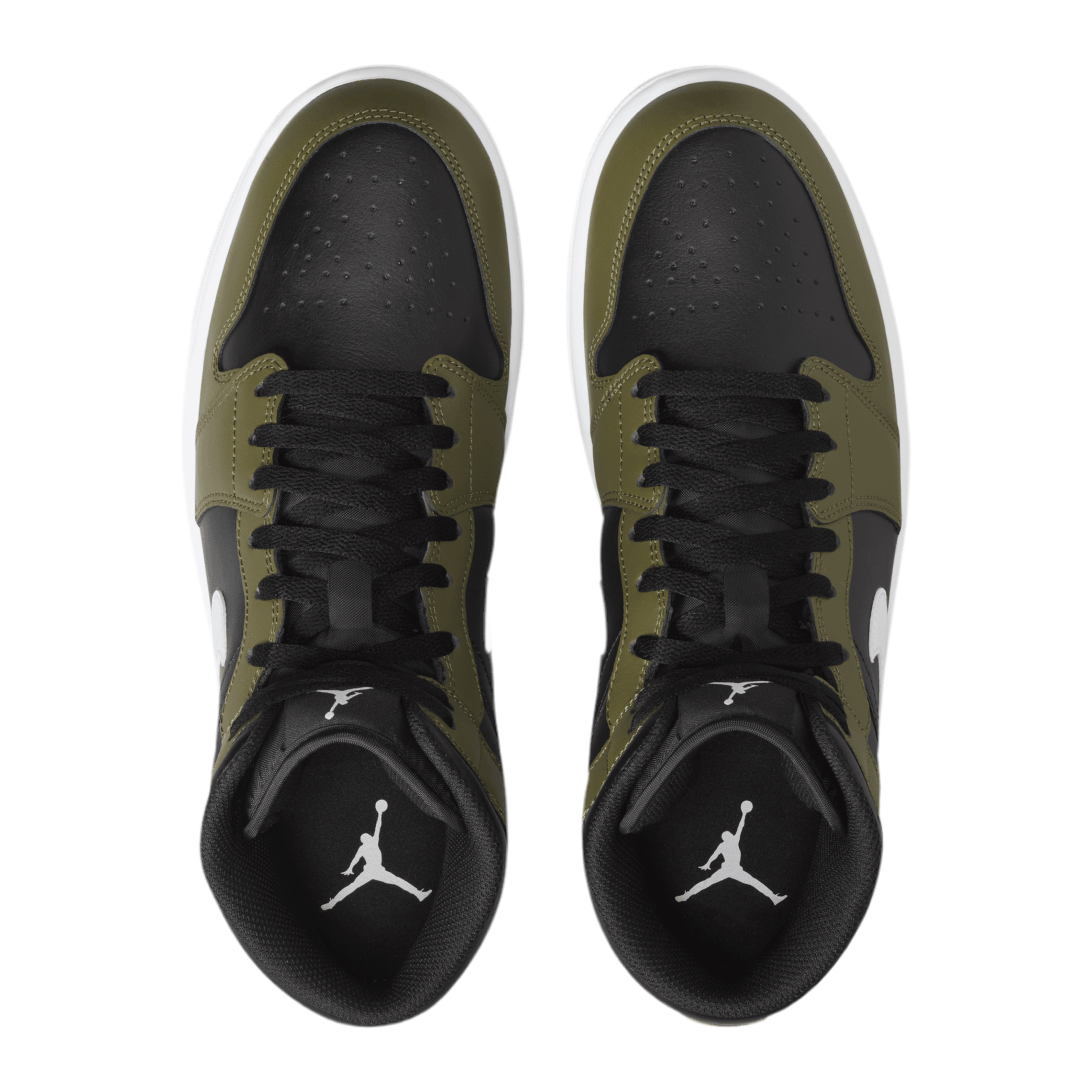 Nike Men Air Jordan 1 Mid - Black Olive