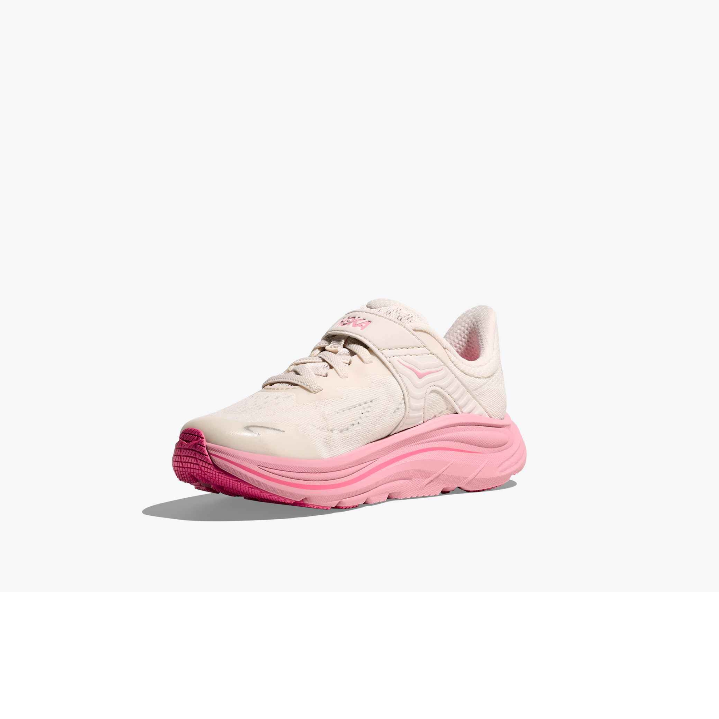 Hoka Kids Clifton 10 - Cream Dried Rose