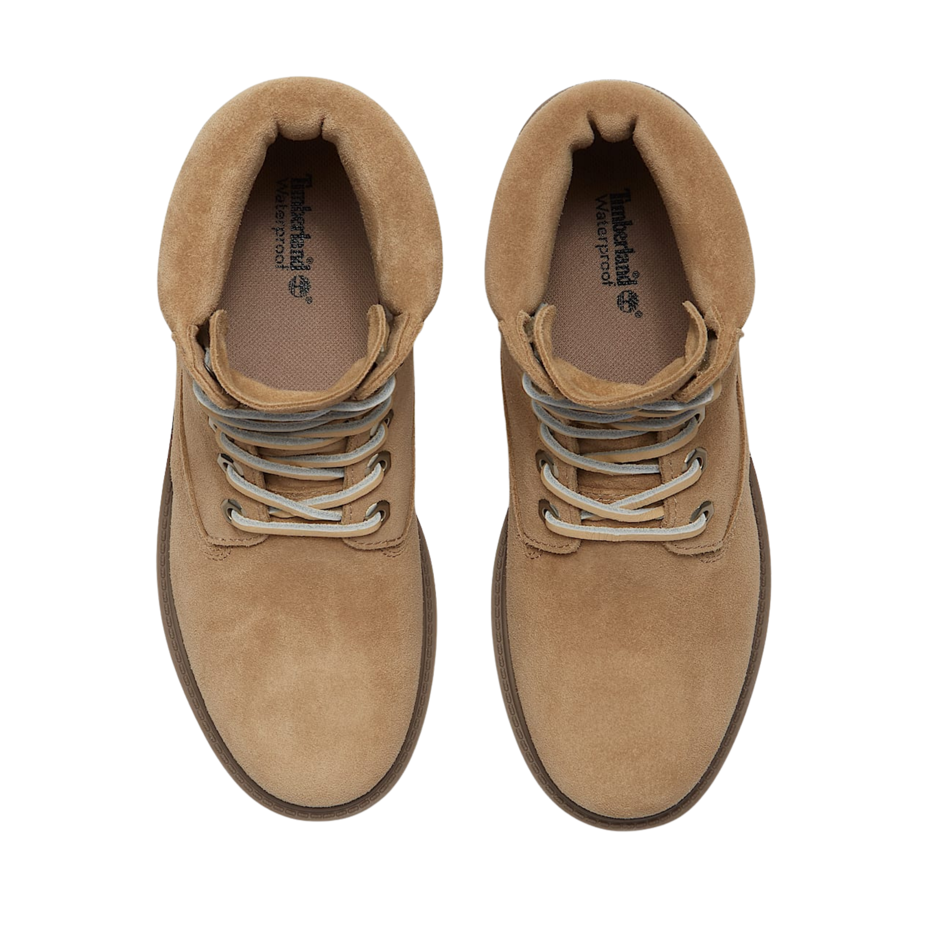 Timberland Women Premium 6-In Waterproof - Beige Suede